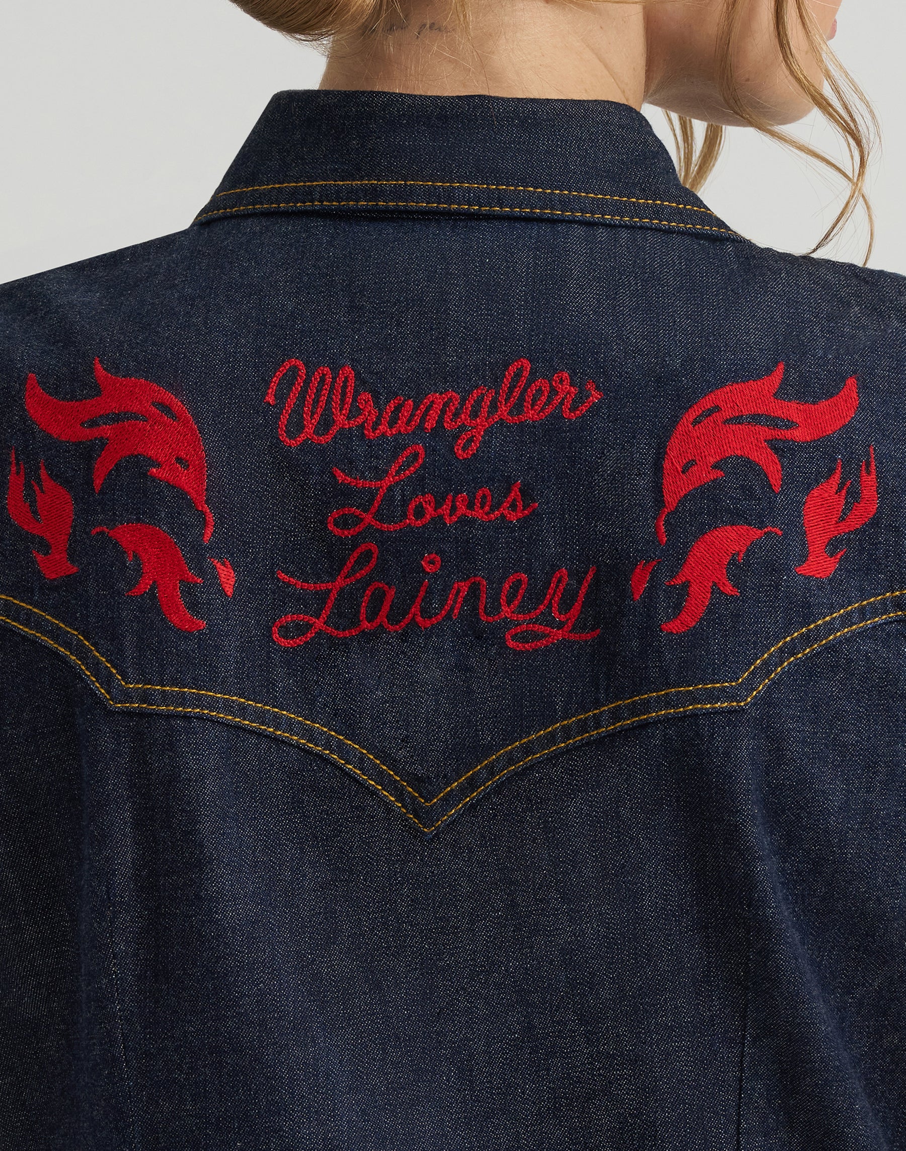 Camicia senza maniche in Rinse Camicie Wrangler