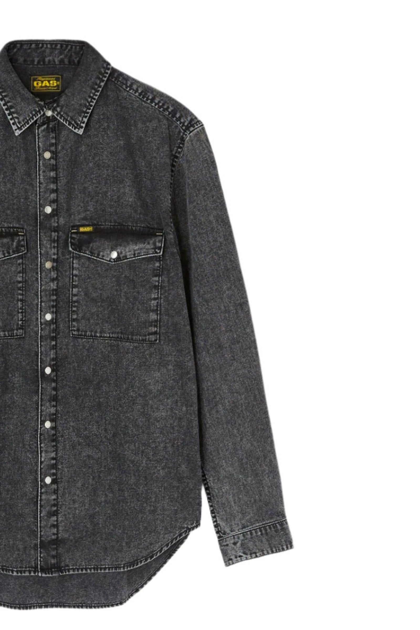 Camicia Daddy in nero Med Camicie usate GAS