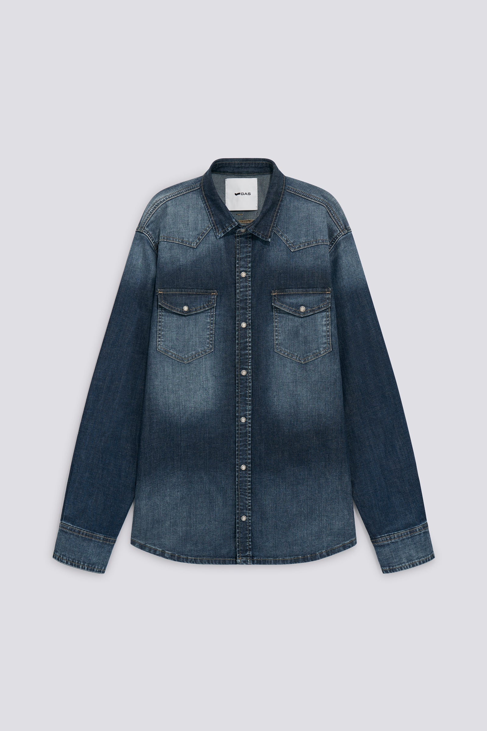 Kant New in Rags Mid Dark Camicie GAS