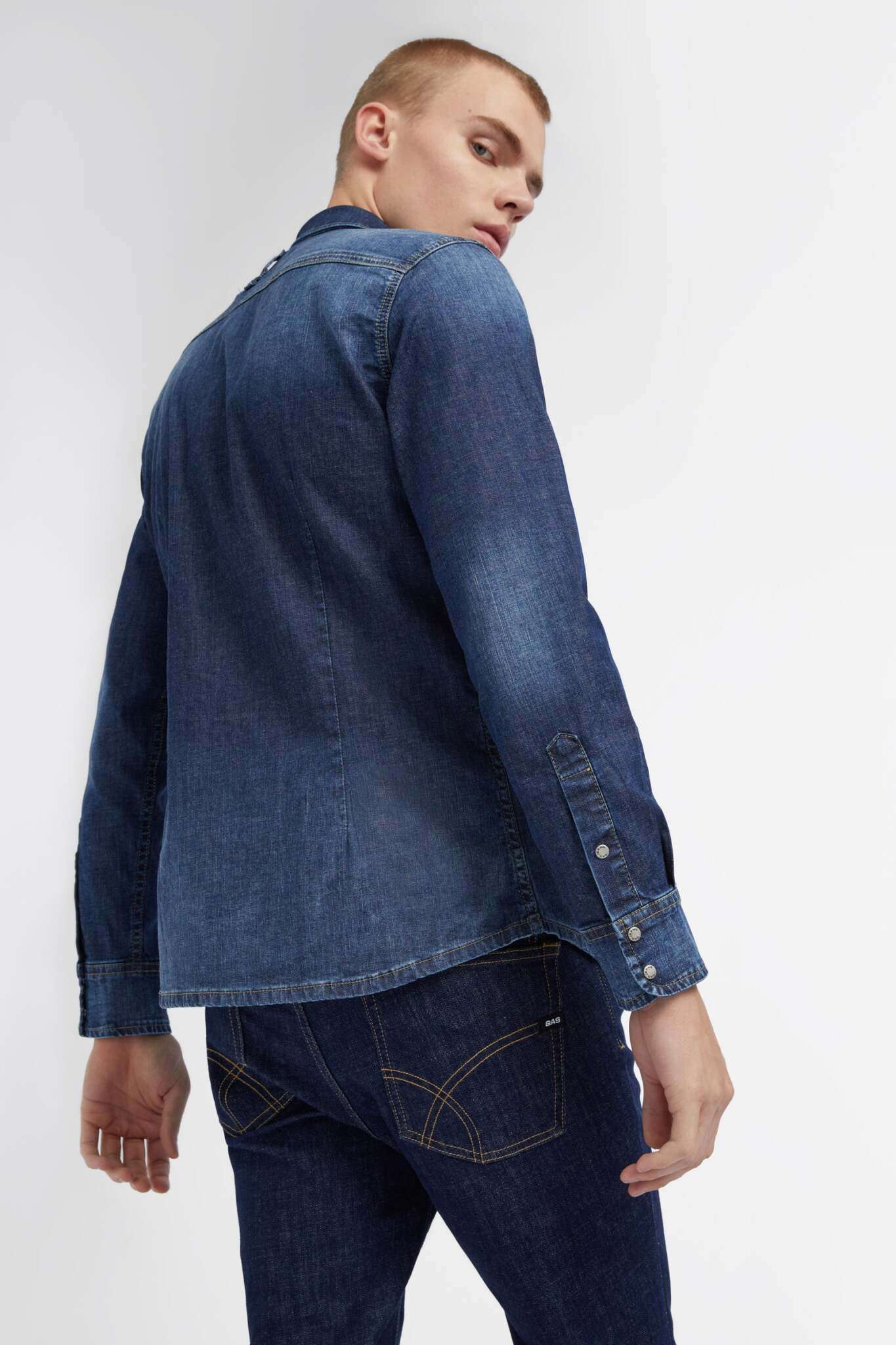 Kant New in Rags Mid Dark Camicie GAS