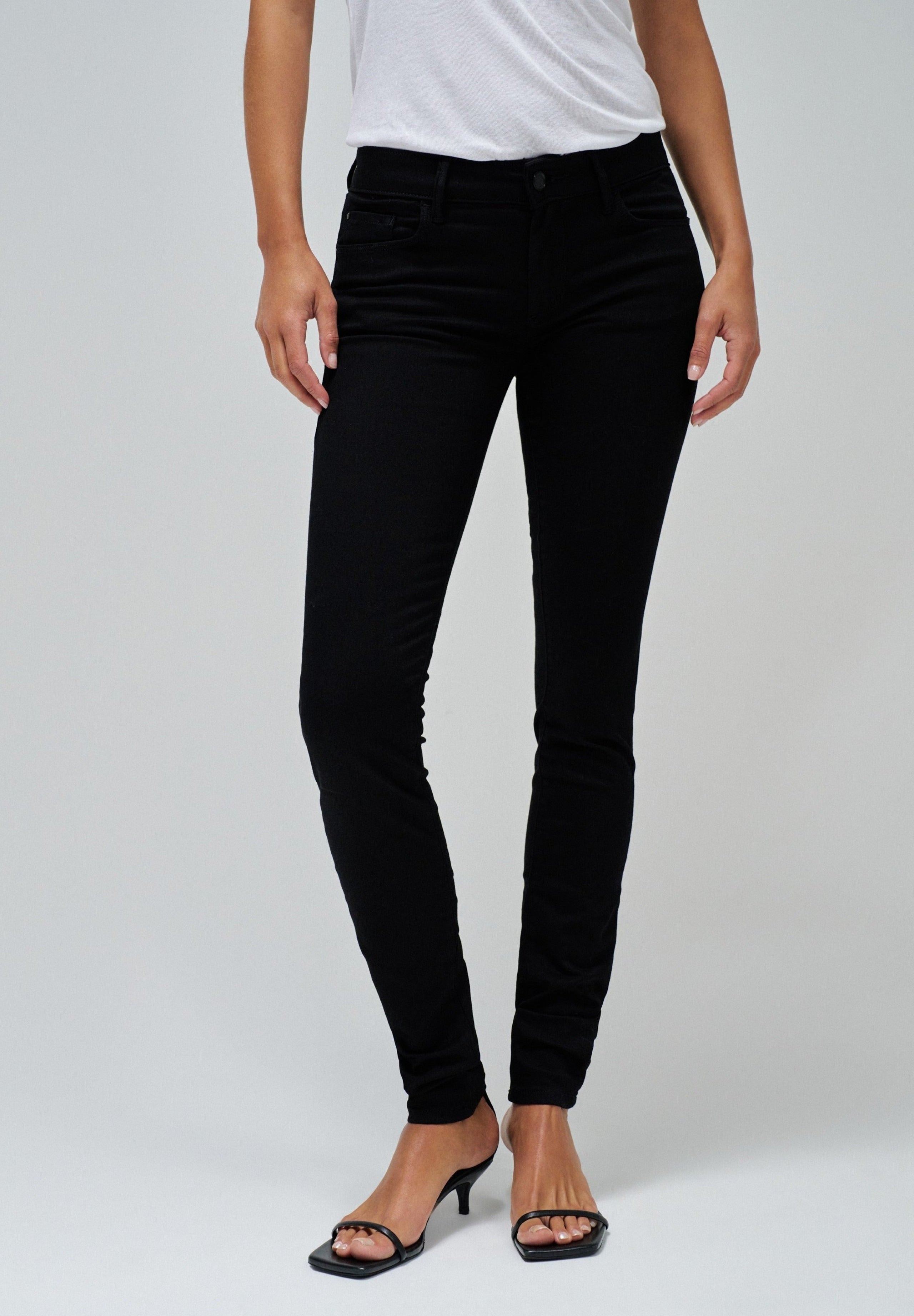 Wonder Skinny Push-Up in jeans neri Salsa Jeans