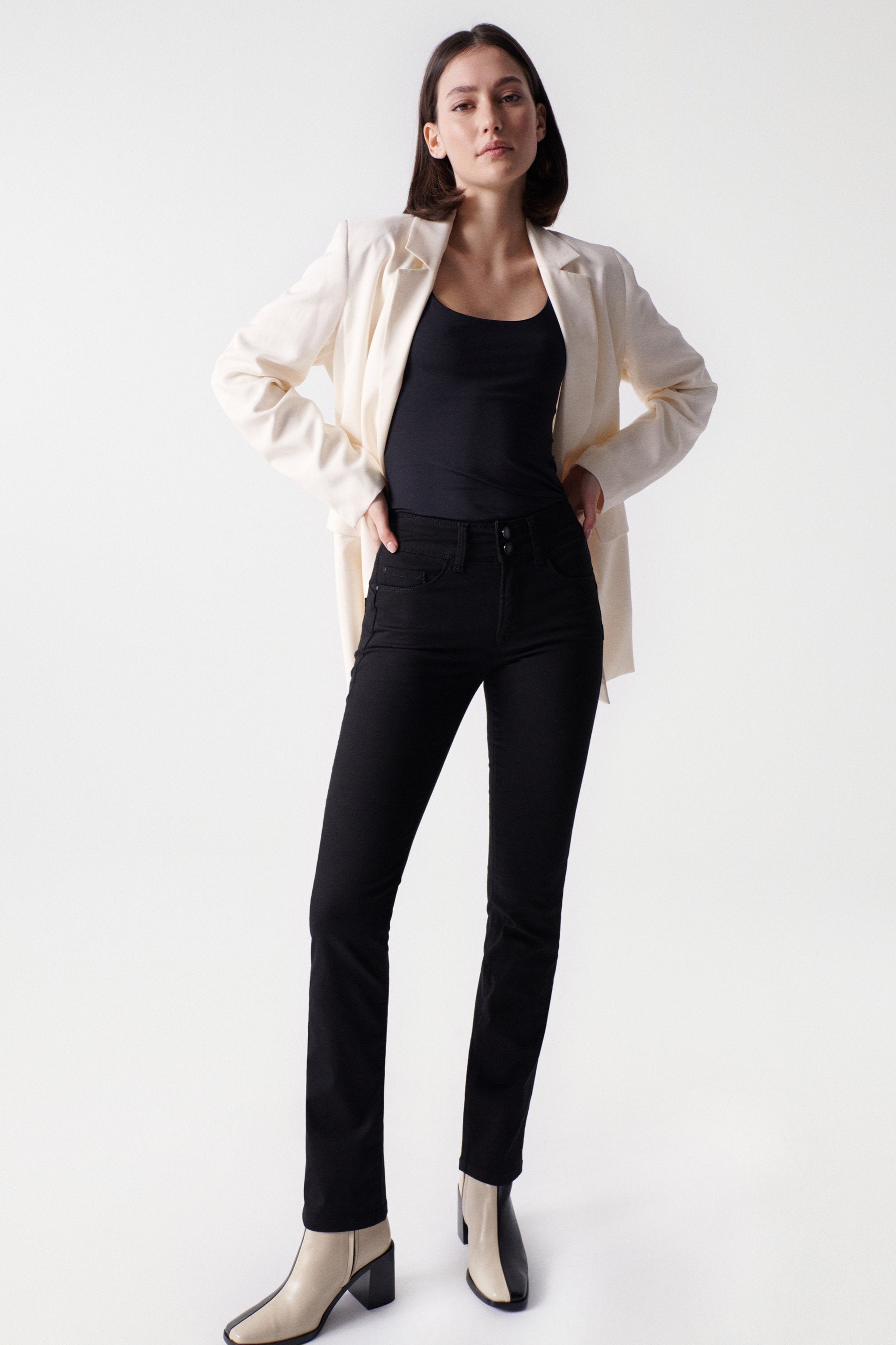 Jeans Secret Slim in nero Salsa Jeans