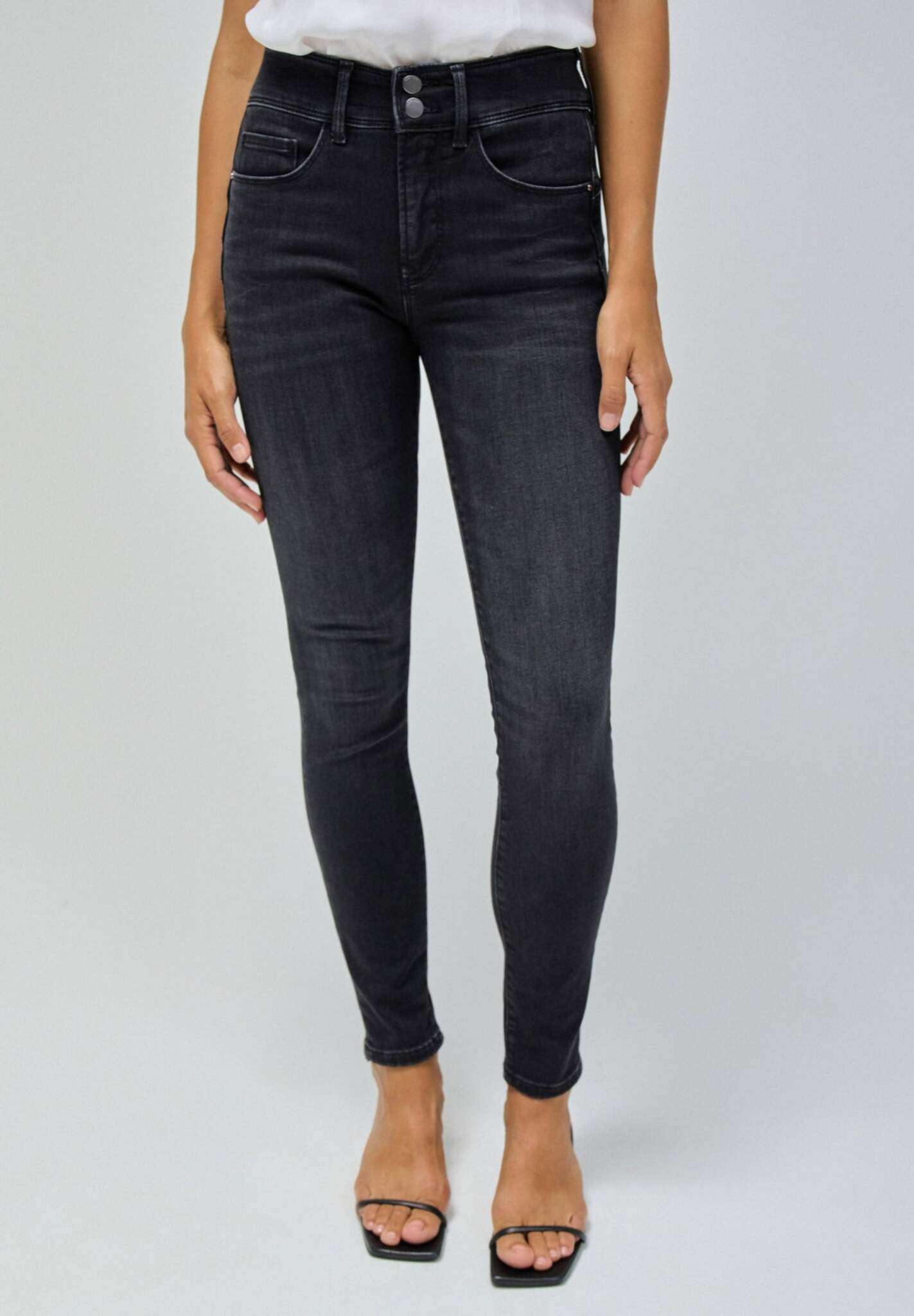 Jeans Secret Skinny Push-In neri Salsa Jeans