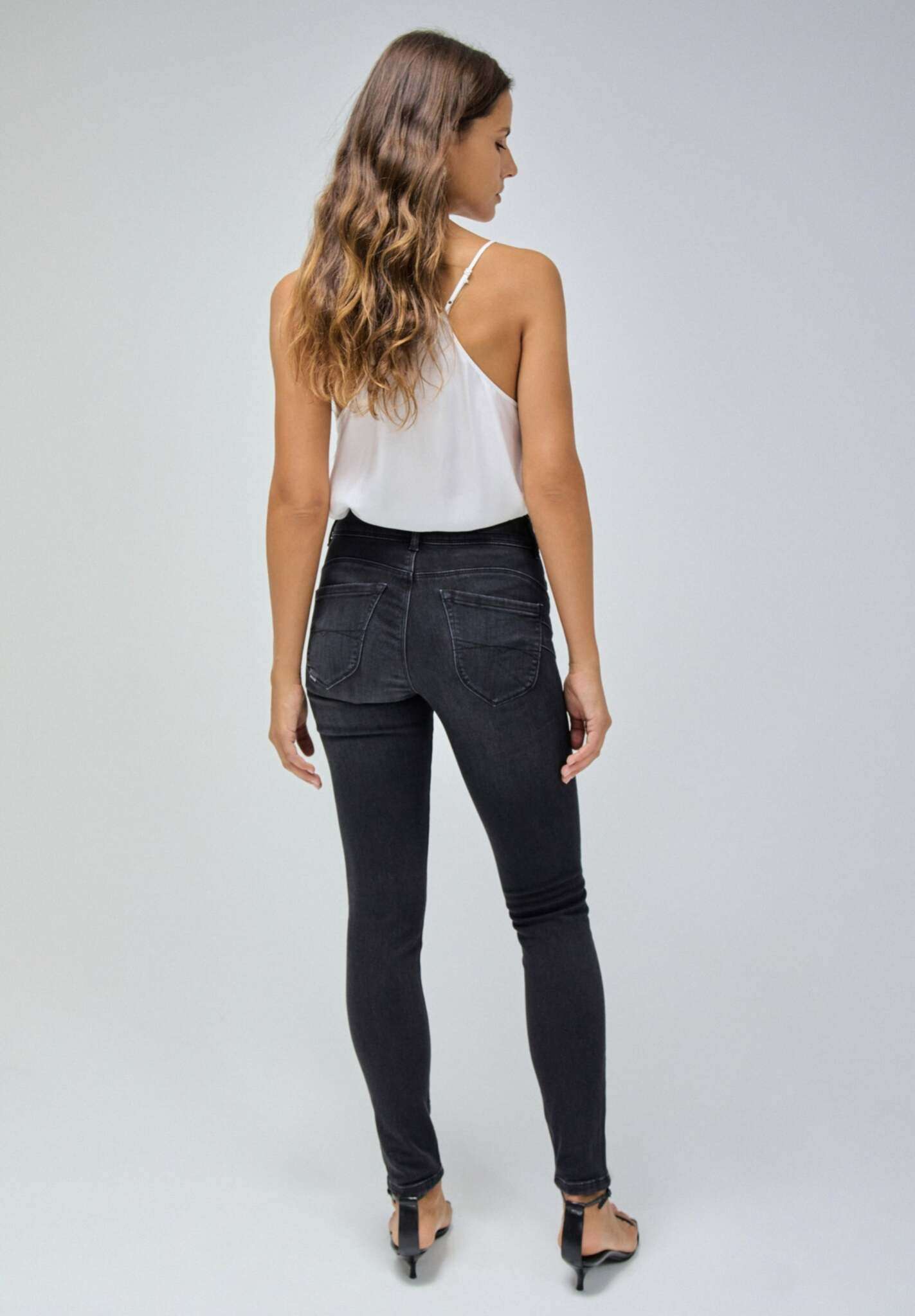 Jeans Secret Skinny Push-In neri Salsa Jeans