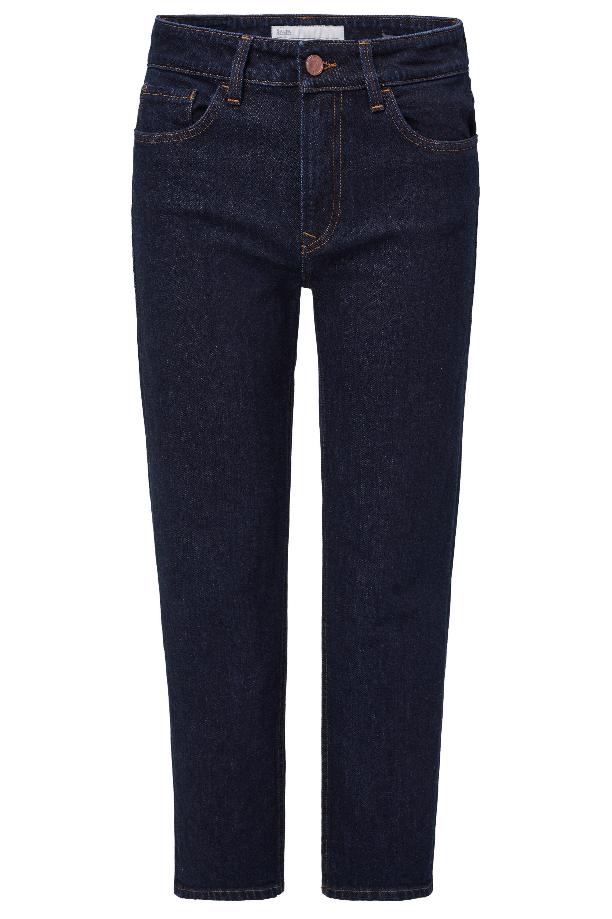 Jeans True Cropped Slim Comfort in lavaggio medio Salsa Jeans
