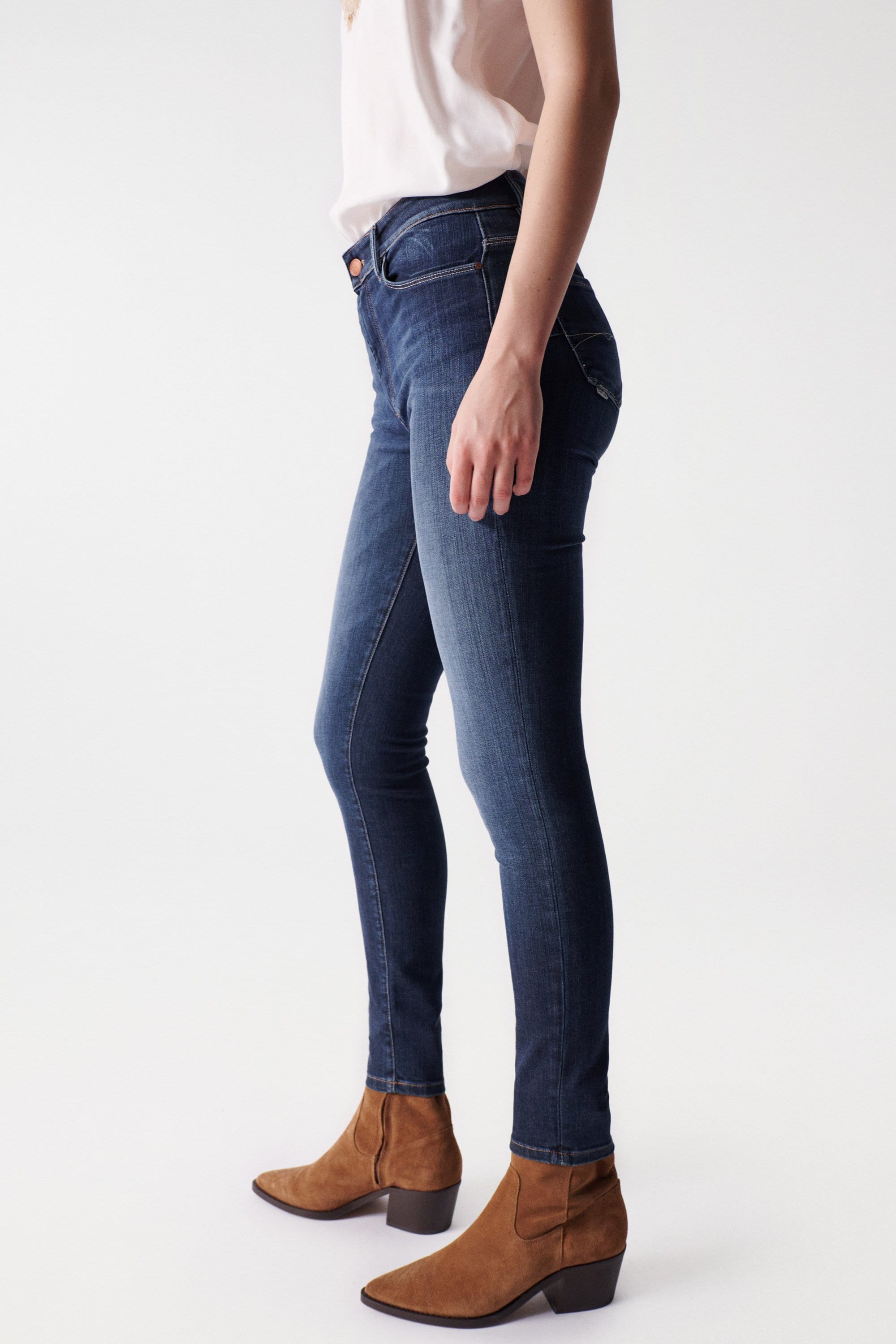 Jeans Destiny Skinny con lavaggio scuro Salsa Jeans