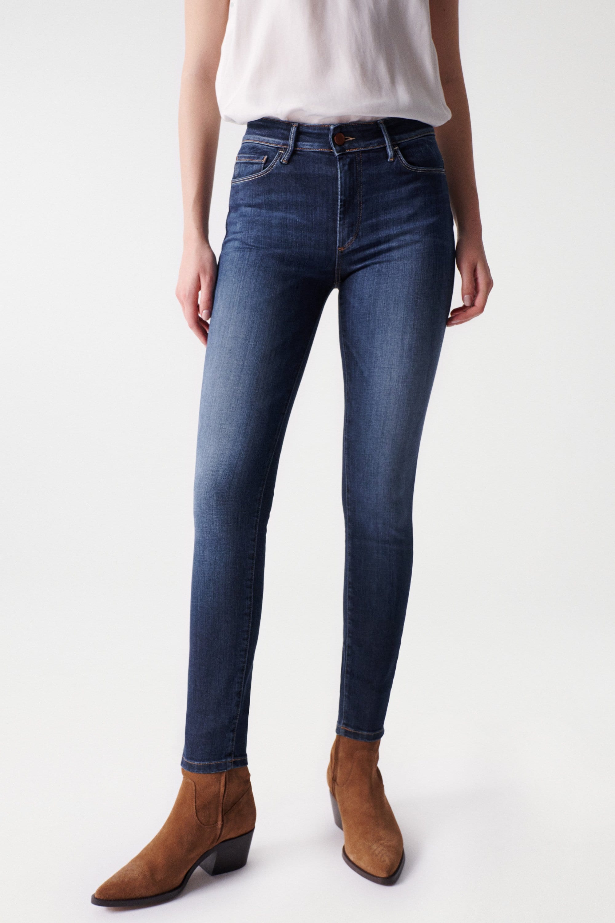 Jeans Destiny Skinny con lavaggio scuro Salsa Jeans