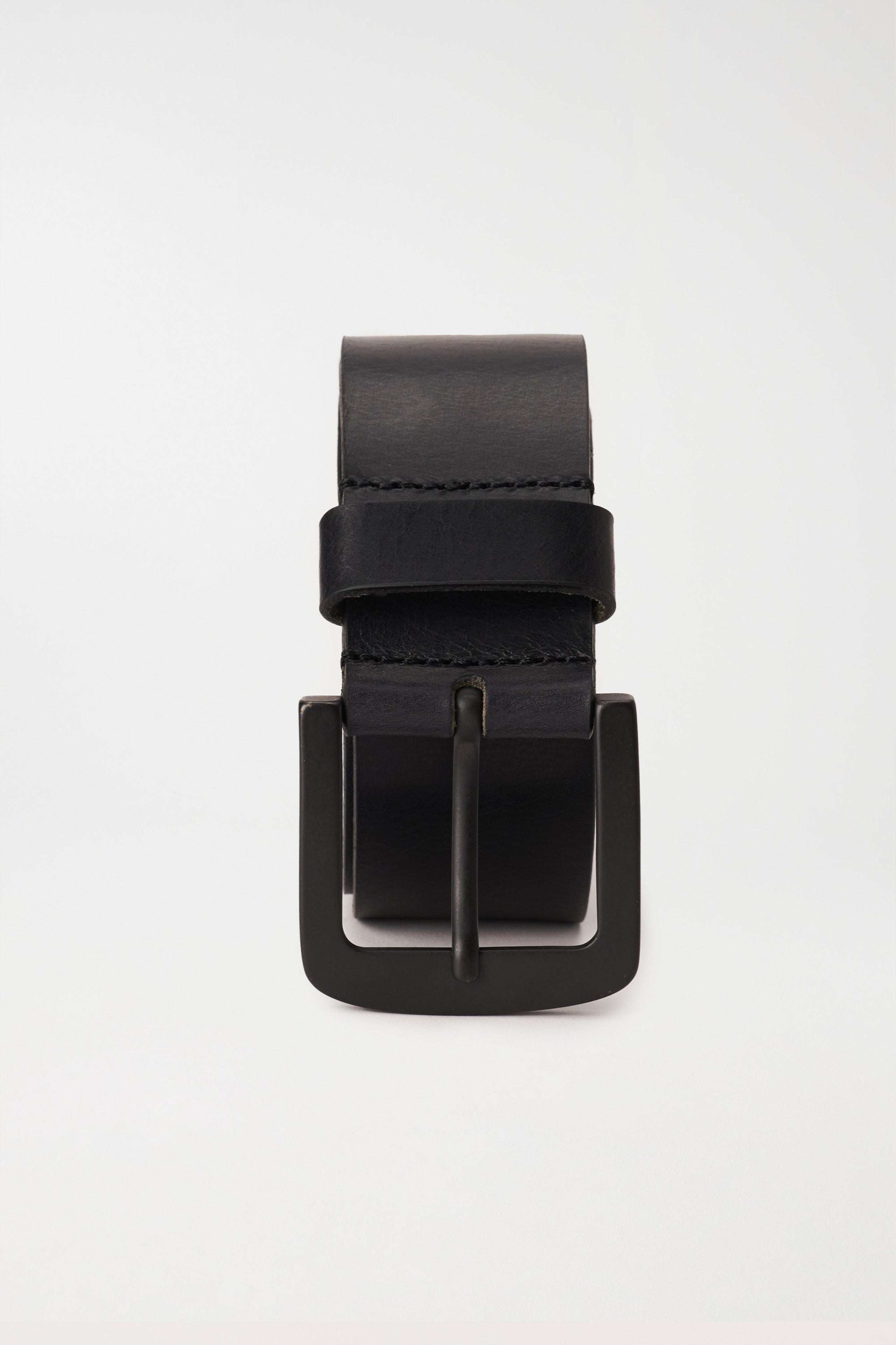 Cintura in pelle Basic in nero Cintura Salsa Jeans