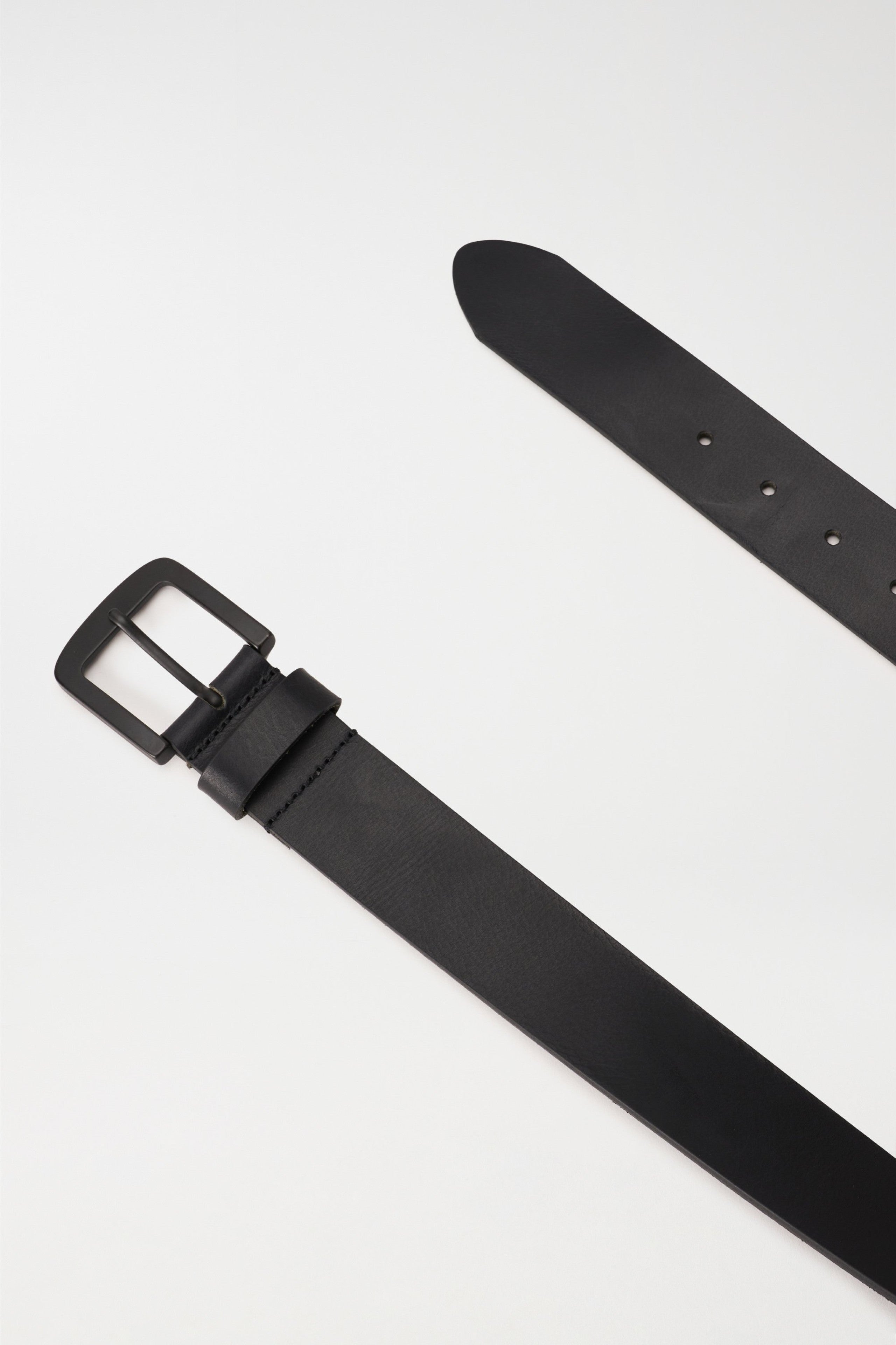 Cintura in pelle Basic in nero Cintura Salsa Jeans