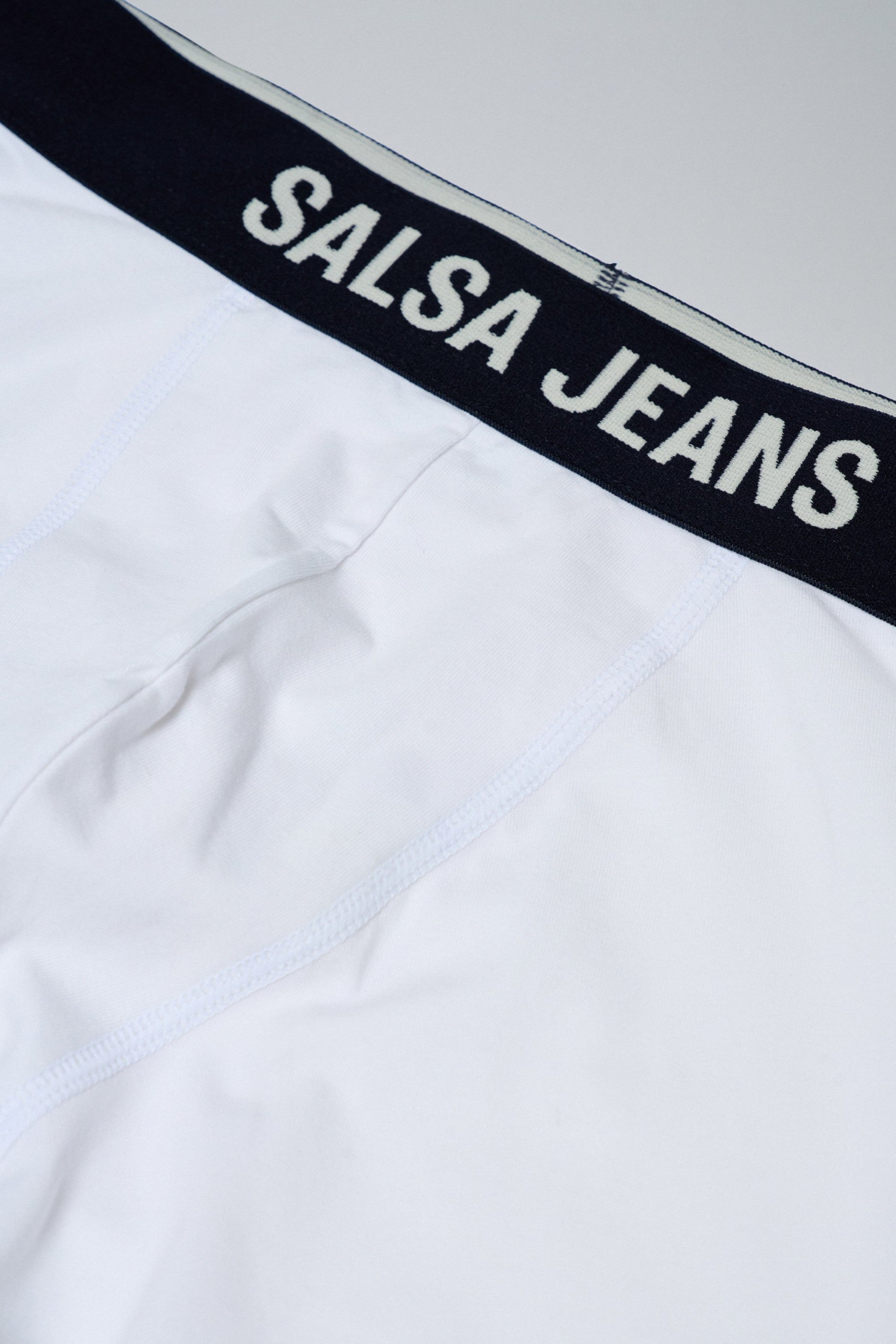 3 Pack di marchi e costumi da bagno solidi in bianco Intimo Salsa Jeans