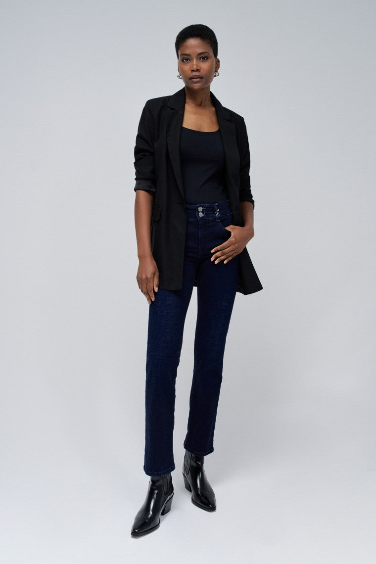 Jeans Secret Straight in lavaggio scuro Salsa Jeans