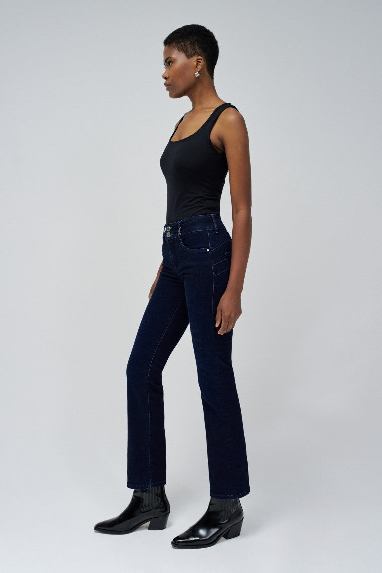 Jeans Secret Straight in lavaggio scuro Salsa Jeans