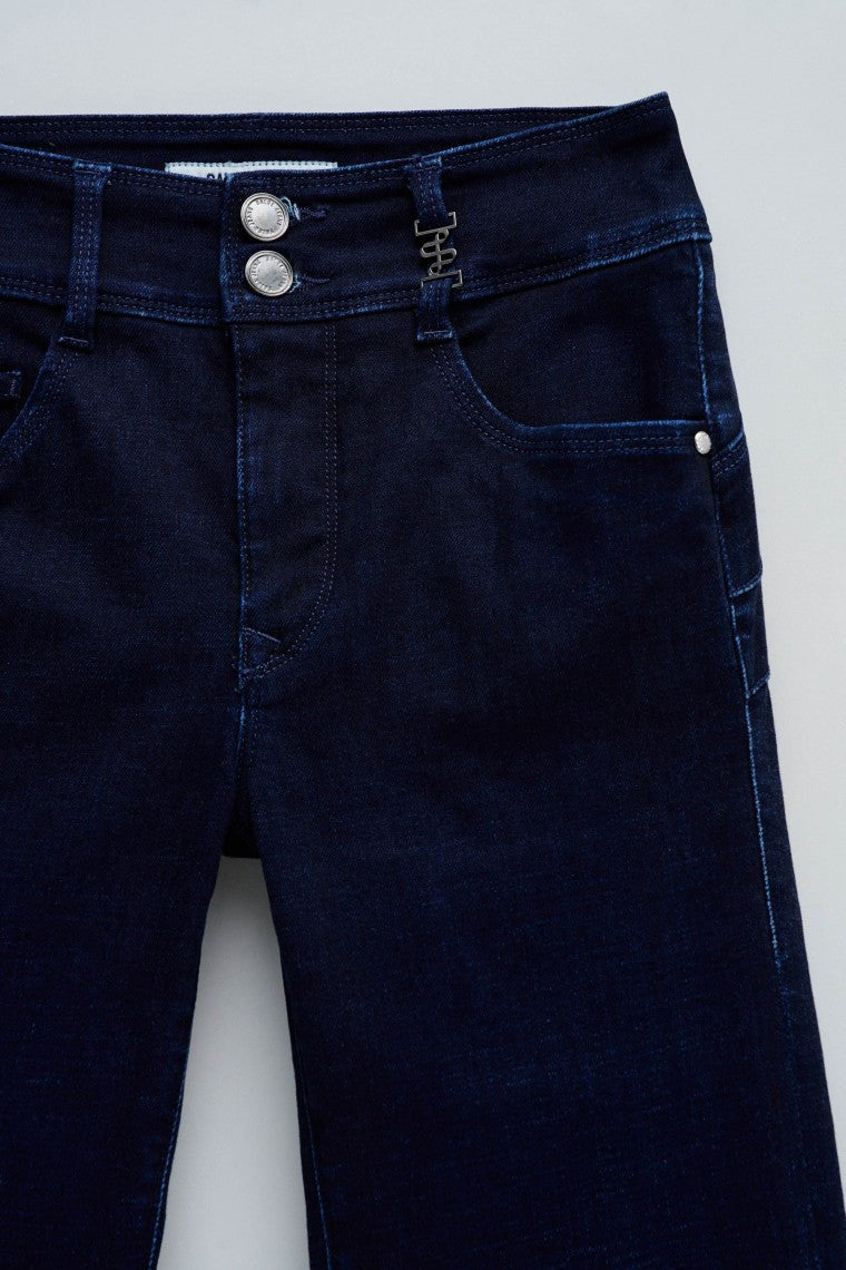 Jeans Secret Straight in lavaggio scuro Salsa Jeans
