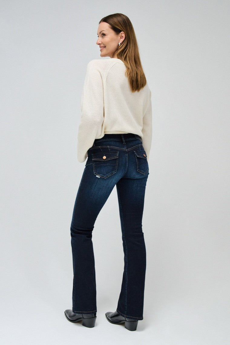 Wonder Bootcut Wash in Medium Wash Jeans Salsa Jeans