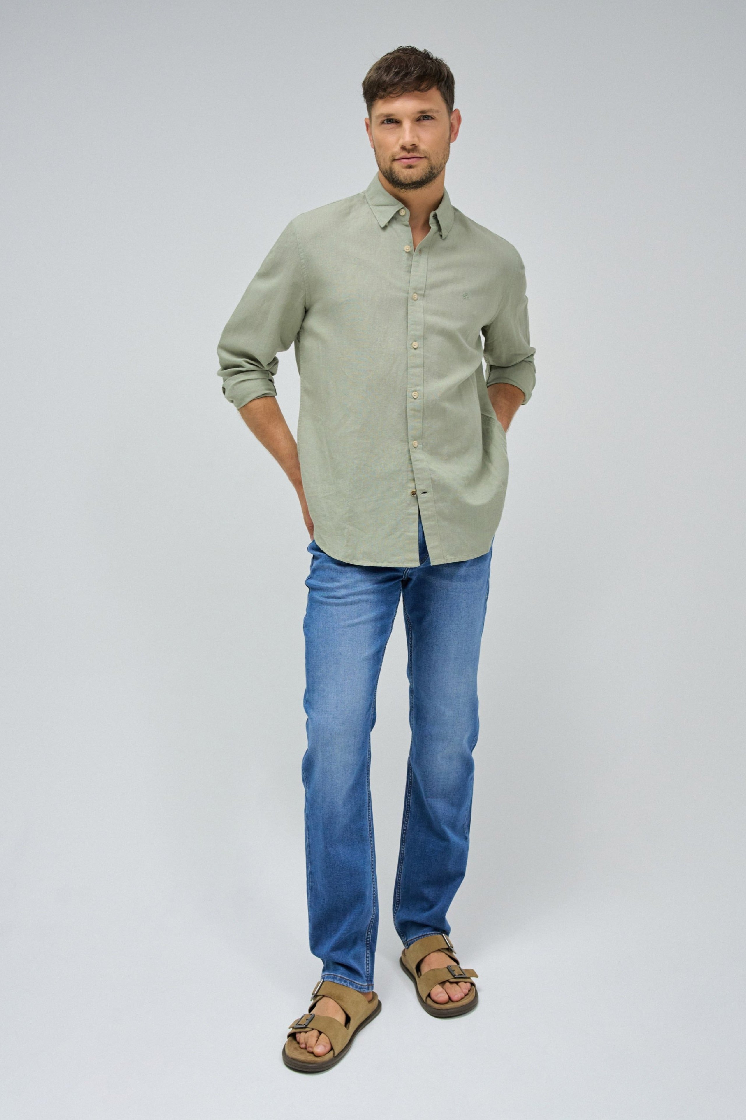 Regular Jogger S-Activ in pantaloni Medium Light Salsa Jeans