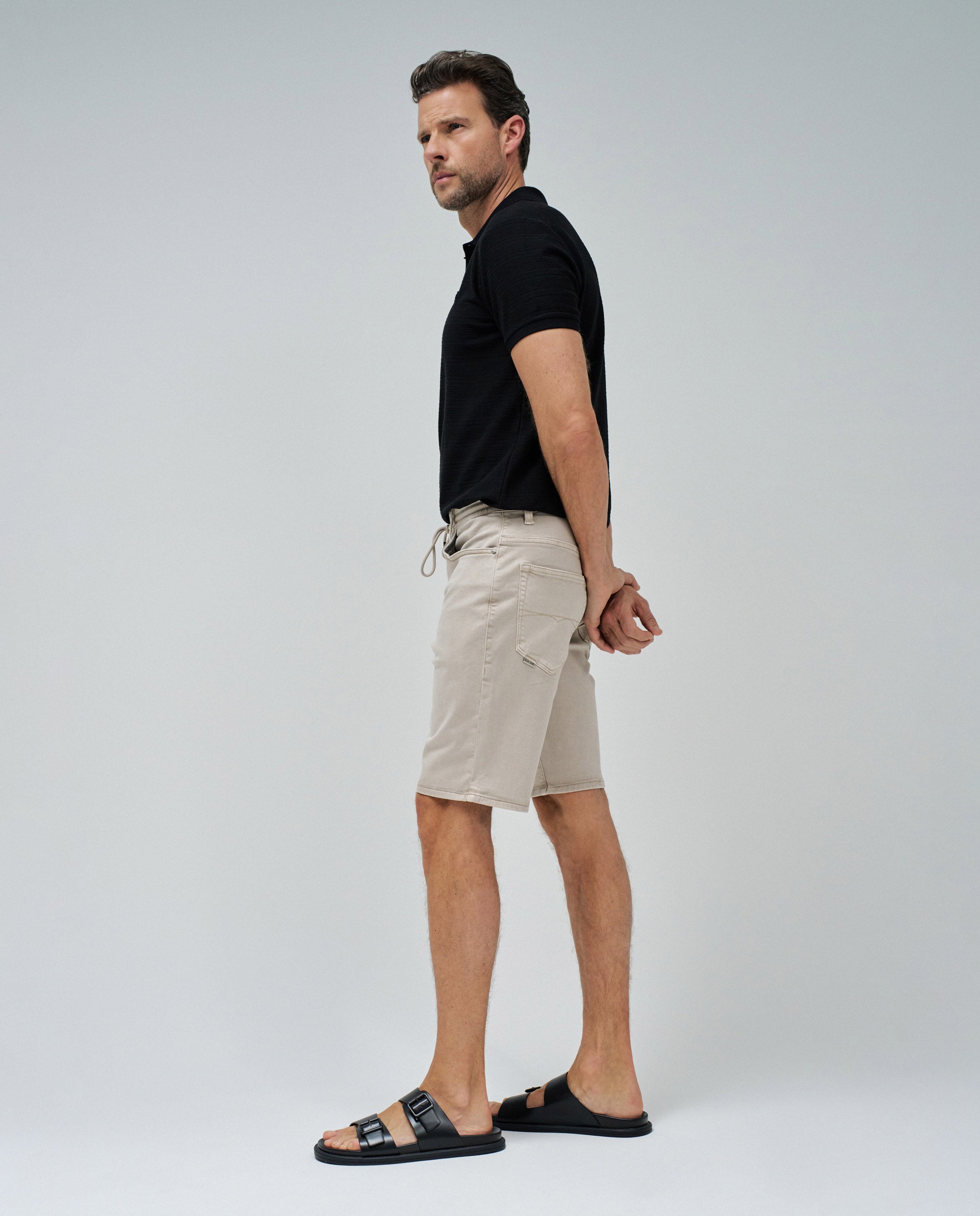 Joggers corti S-Activ in pantaloncini beige chiaro Salsa Jeans