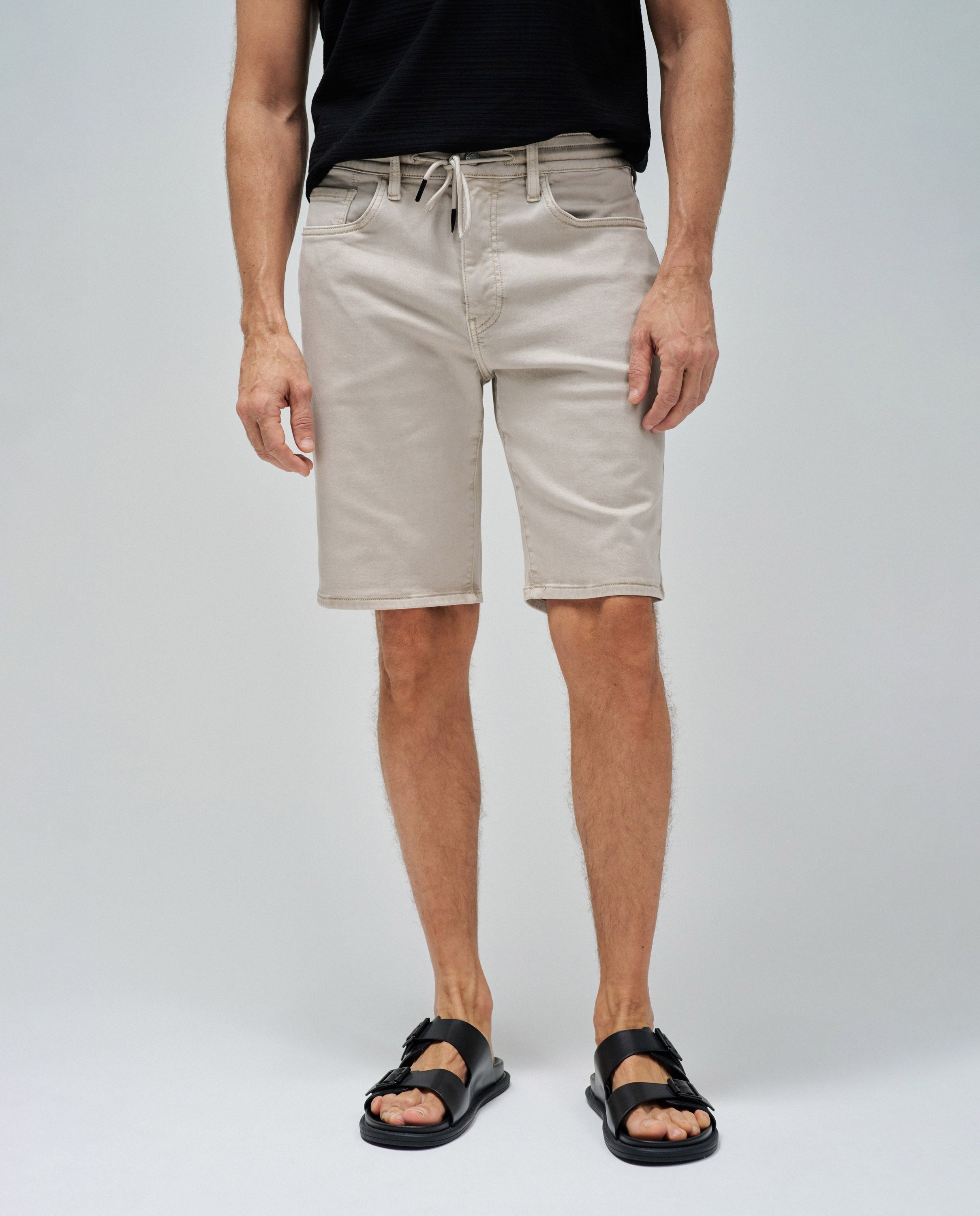 Joggers corti S-Activ in pantaloncini beige chiaro Salsa Jeans