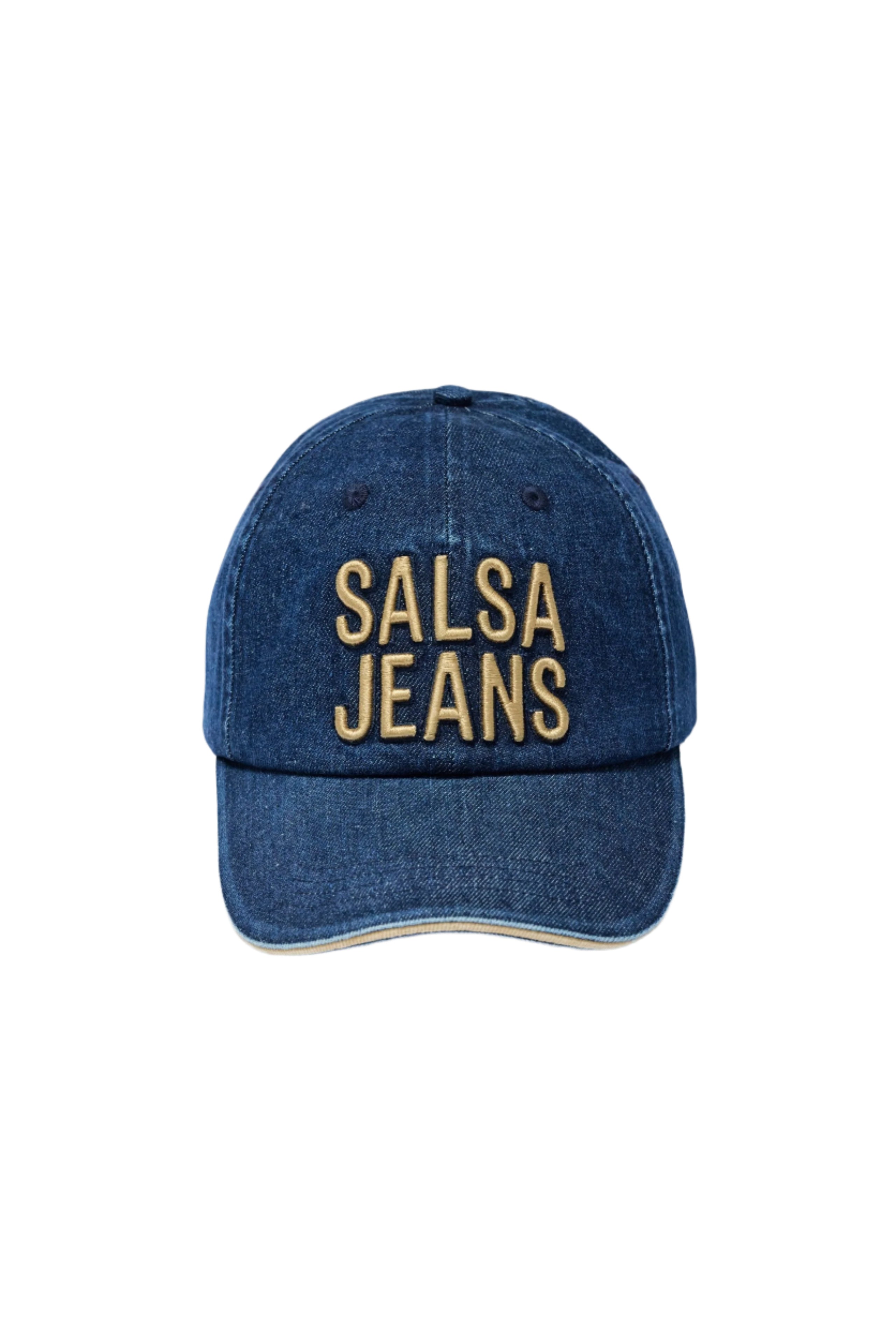 Berretto in denim con lavaggio medio Caps Salsa Jeans