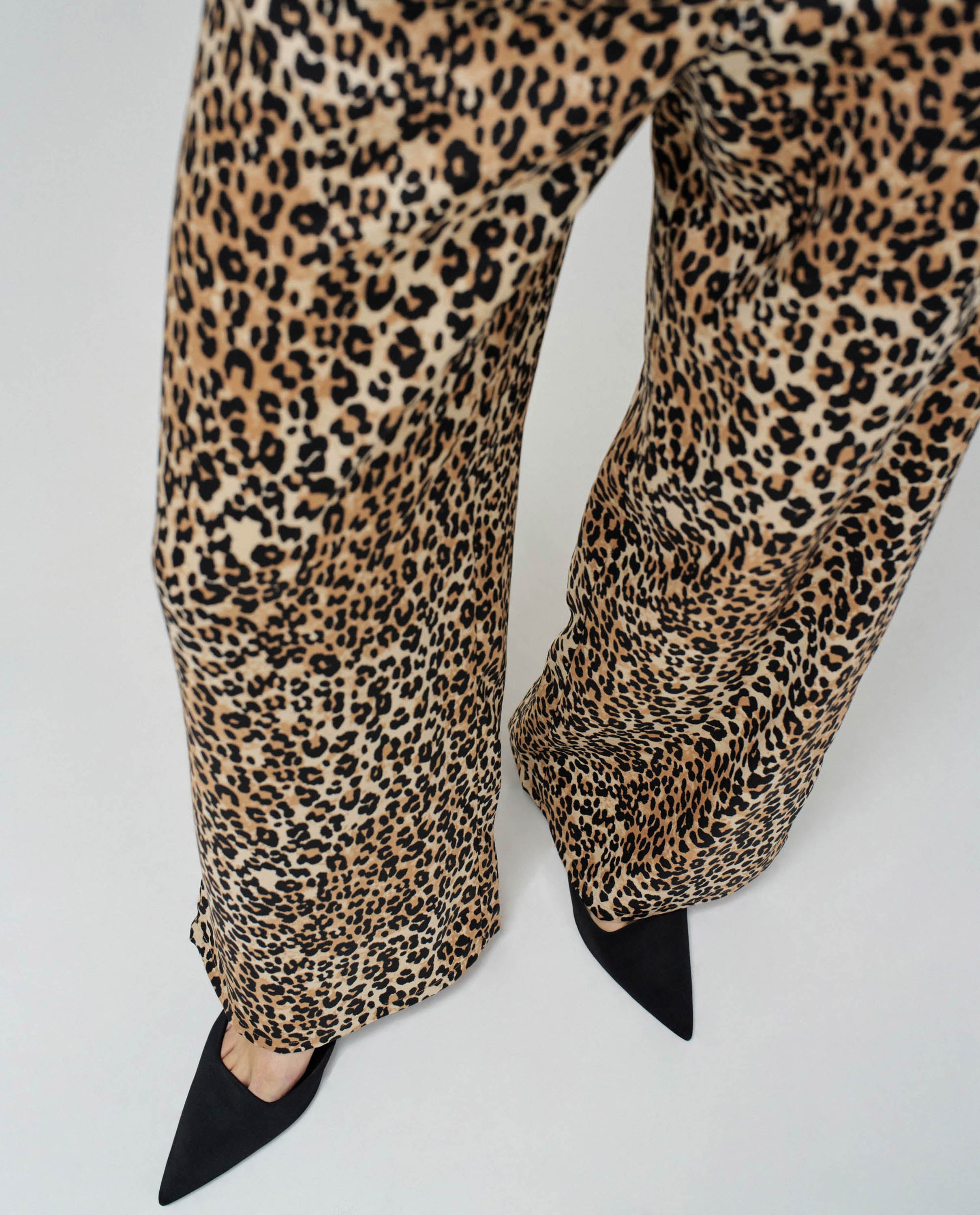 Pantaloni stampati in perle scure Pantaloni Salsa Jeans