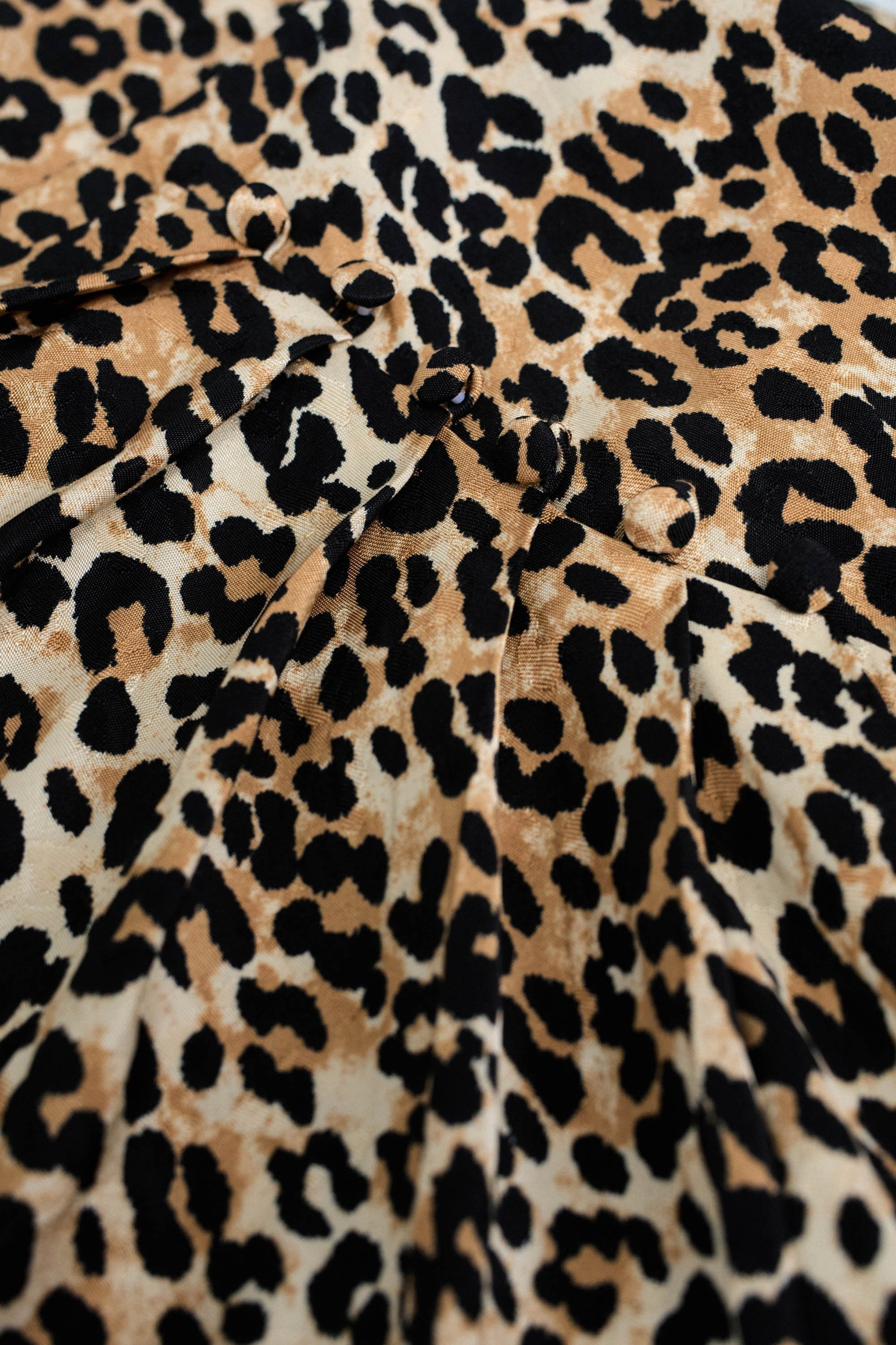 Gonna con stampa animalier e dettaglio bottoni in perle scure Gonne Salsa Jeans