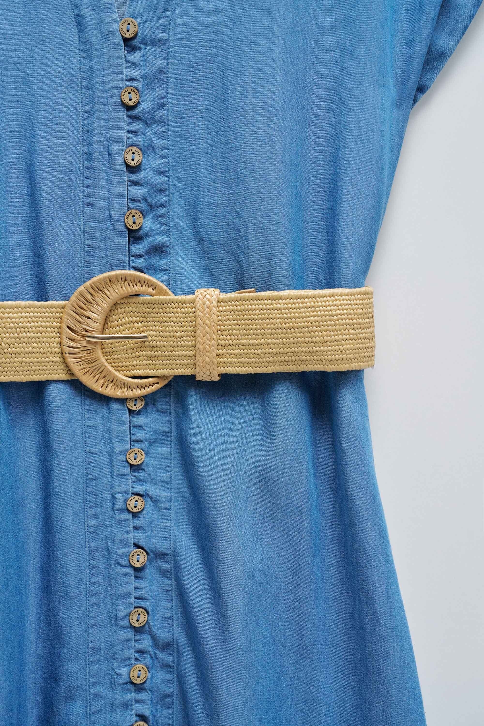 Abito Lightdenim con cintura in abiti medio chiari Salsa Jeans