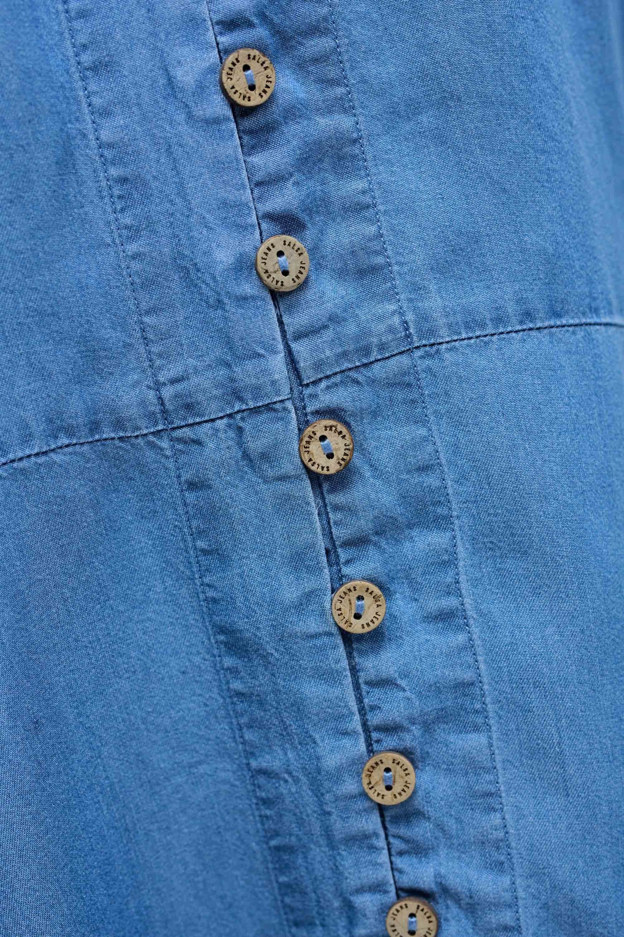 Abito Lightdenim con cintura in abiti medio chiari Salsa Jeans