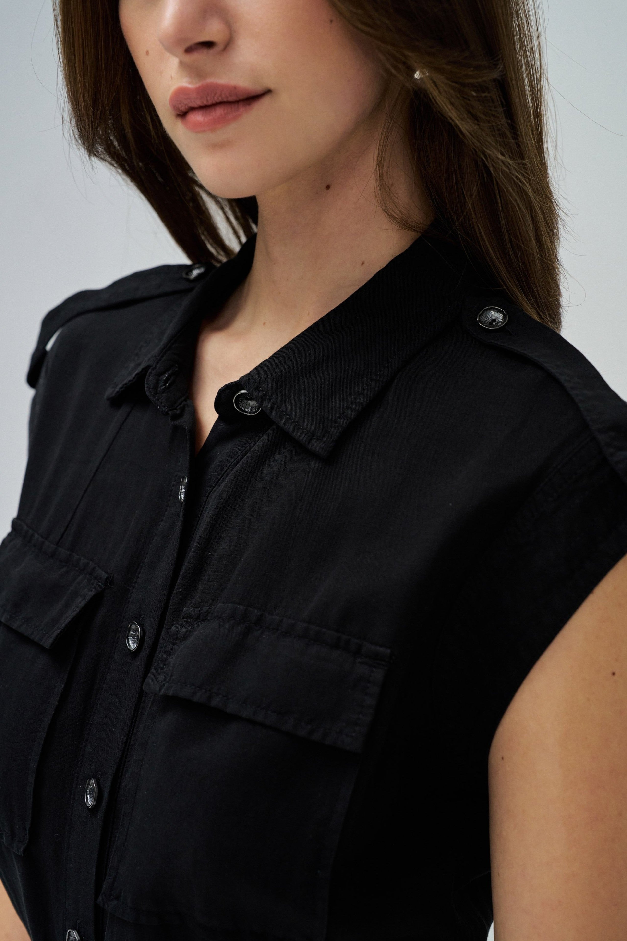 Overall Lightdenim in nero Overall Salsa Jeans