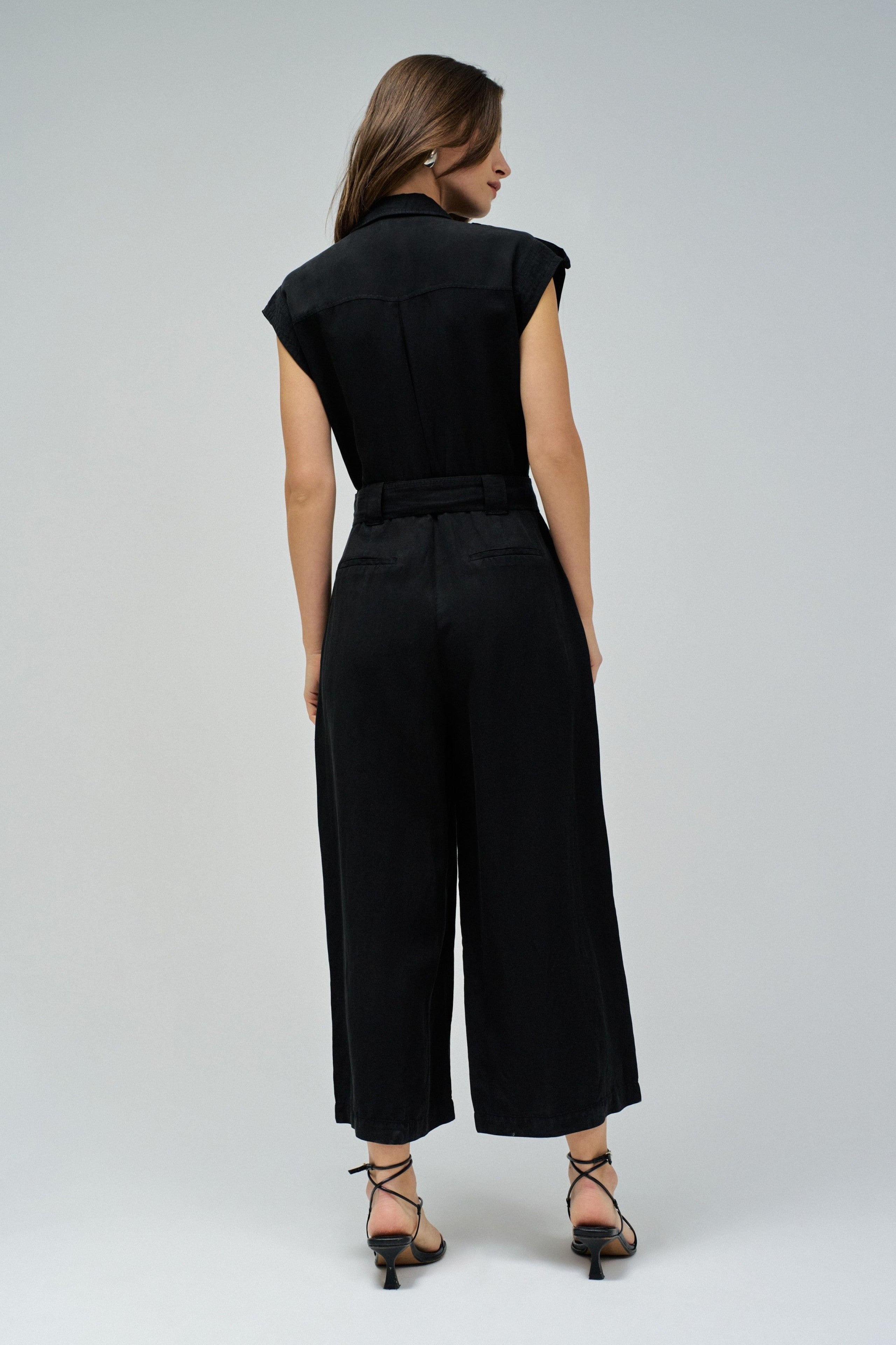 Overall Lightdenim in nero Overall Salsa Jeans