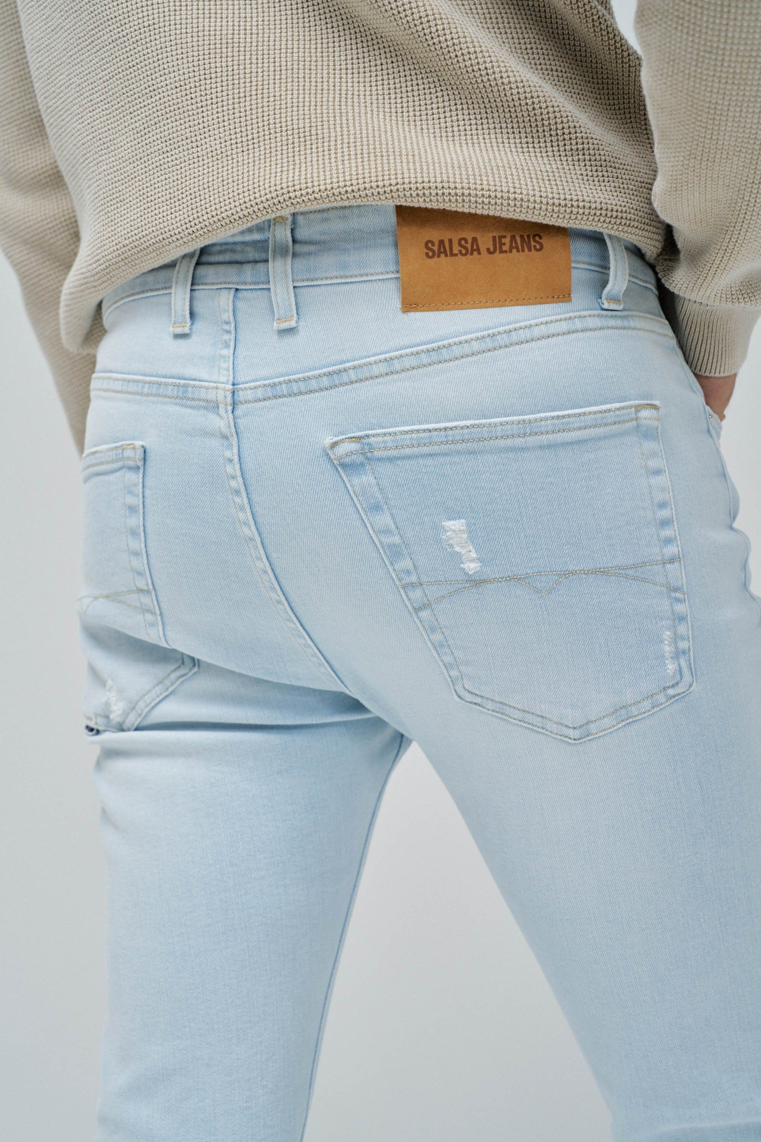 Jeans skinny in Ice Bleach Jeans Salsa Jeans