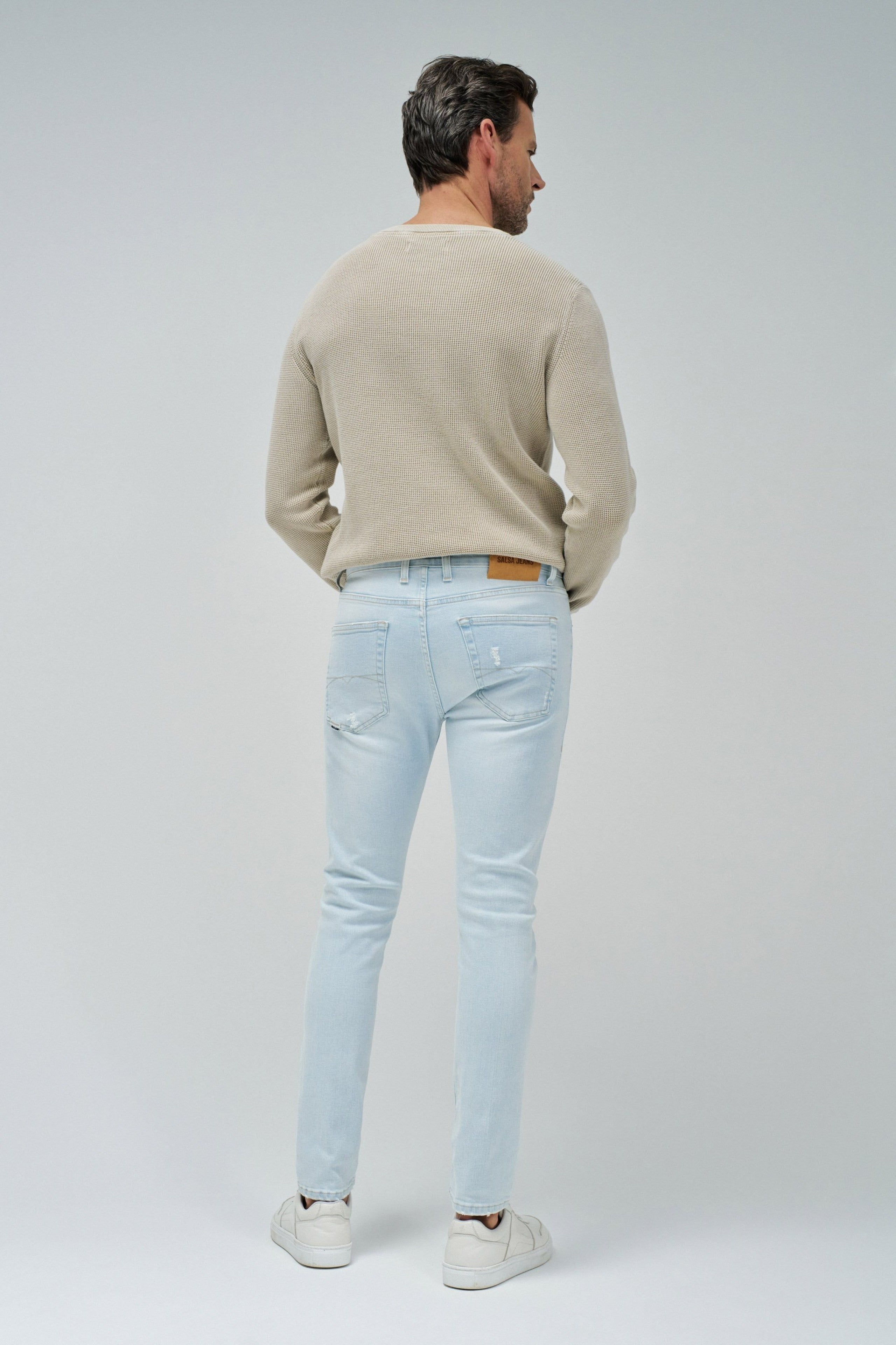 Jeans skinny in Ice Bleach Jeans Salsa Jeans