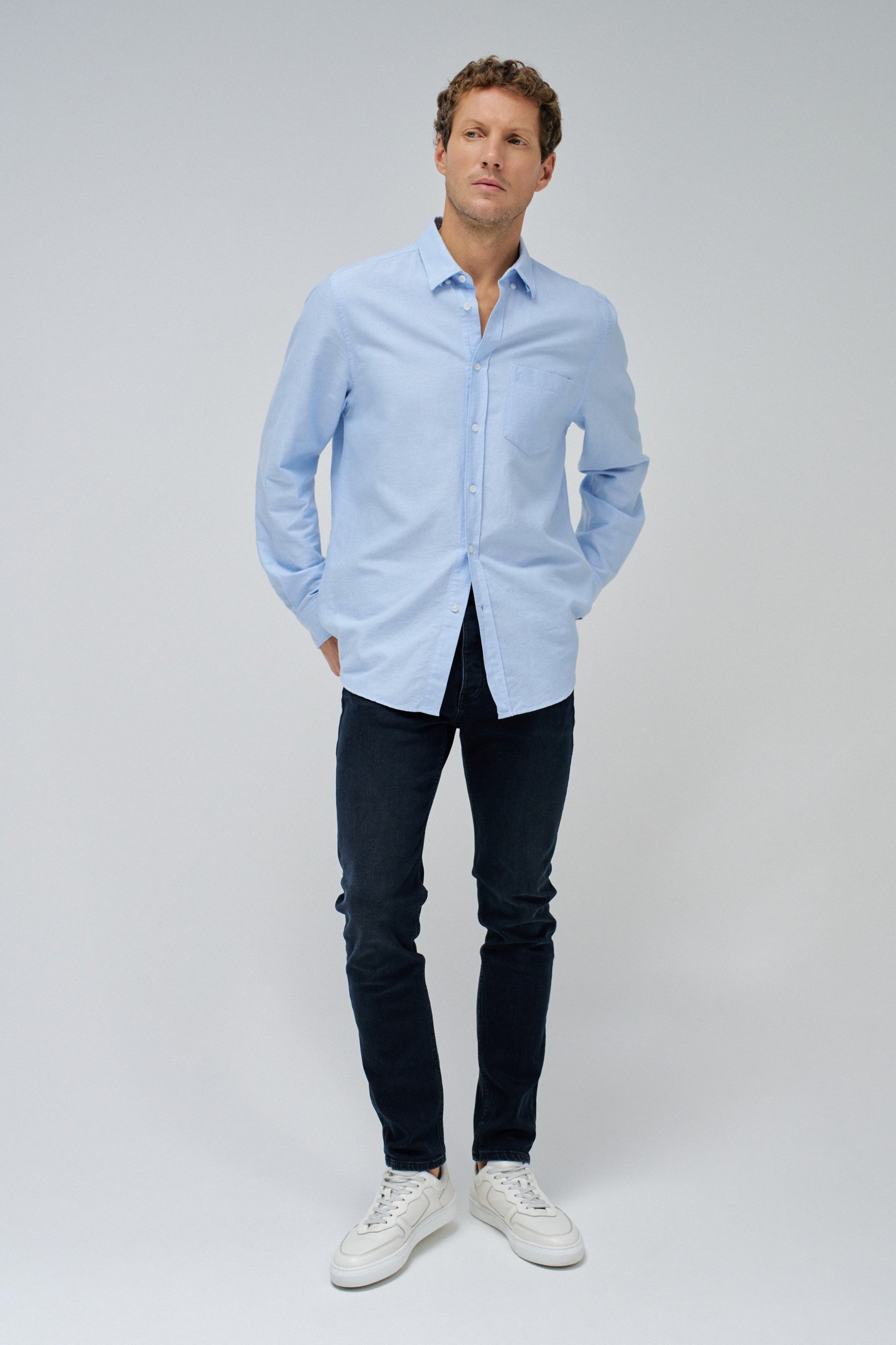 Jeans slim a lavaggio medio Jeans Salsa Jeans
