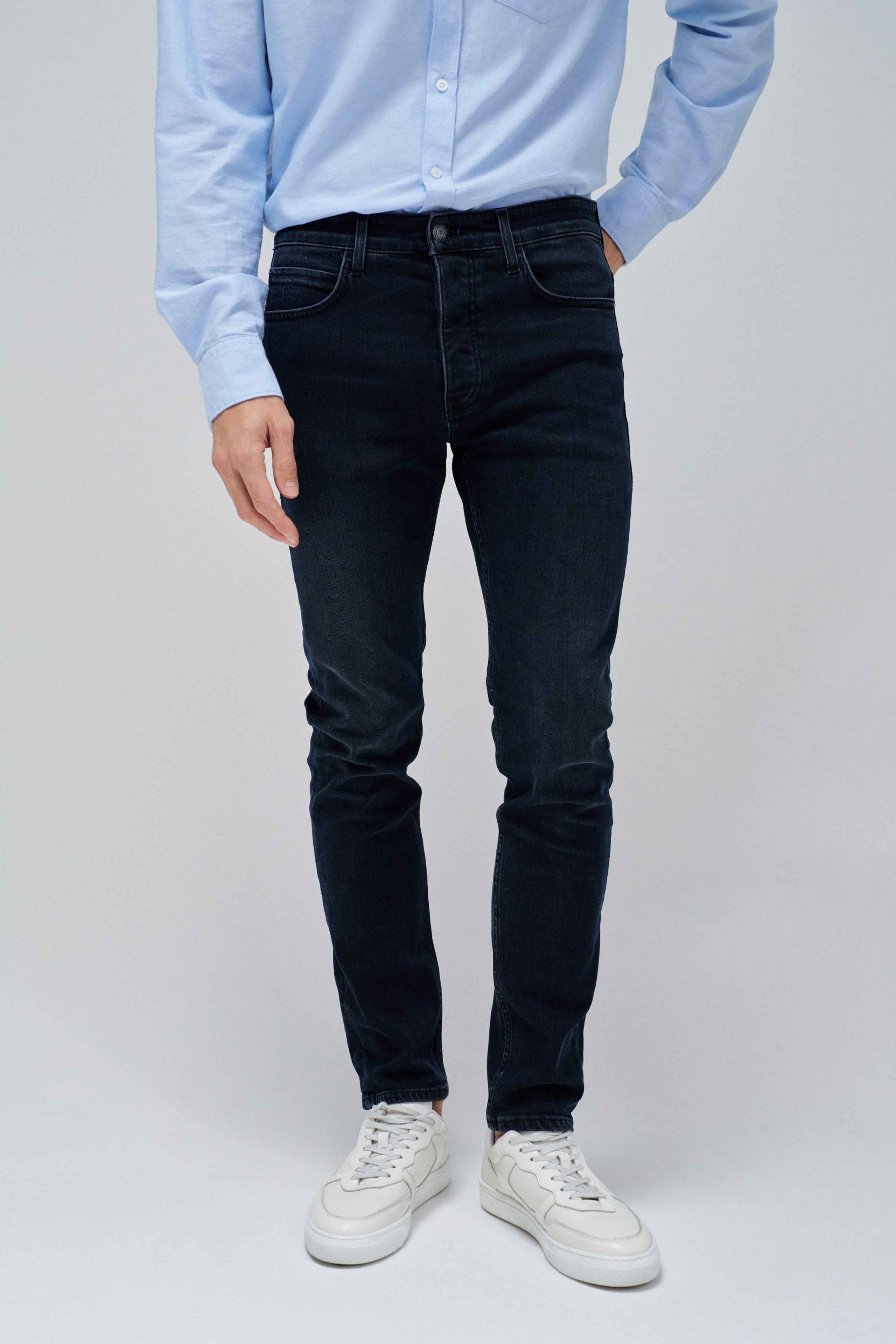 Jeans slim a lavaggio medio Jeans Salsa Jeans