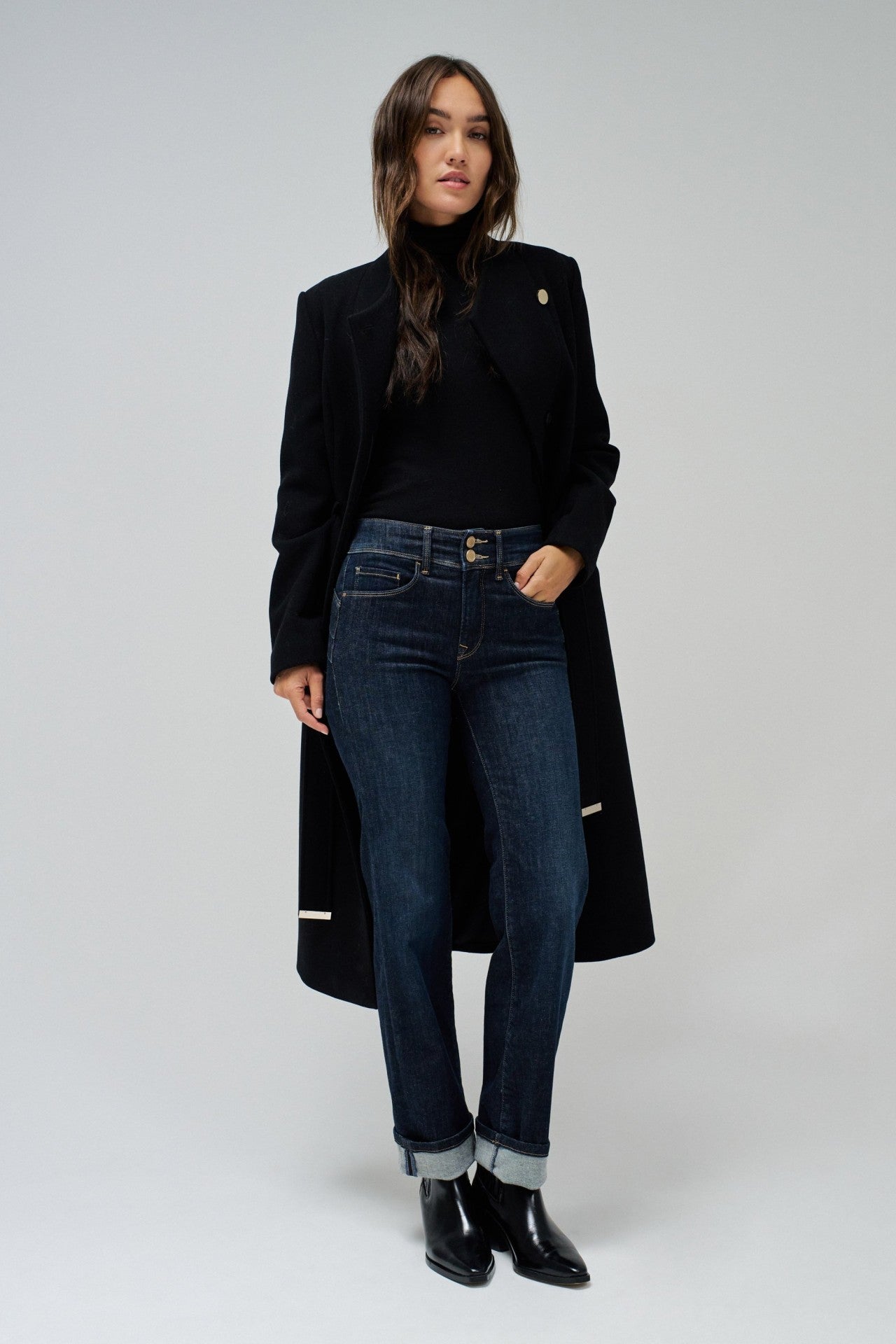 Jeans Secret Straight in lavaggio medio Salsa Jeans