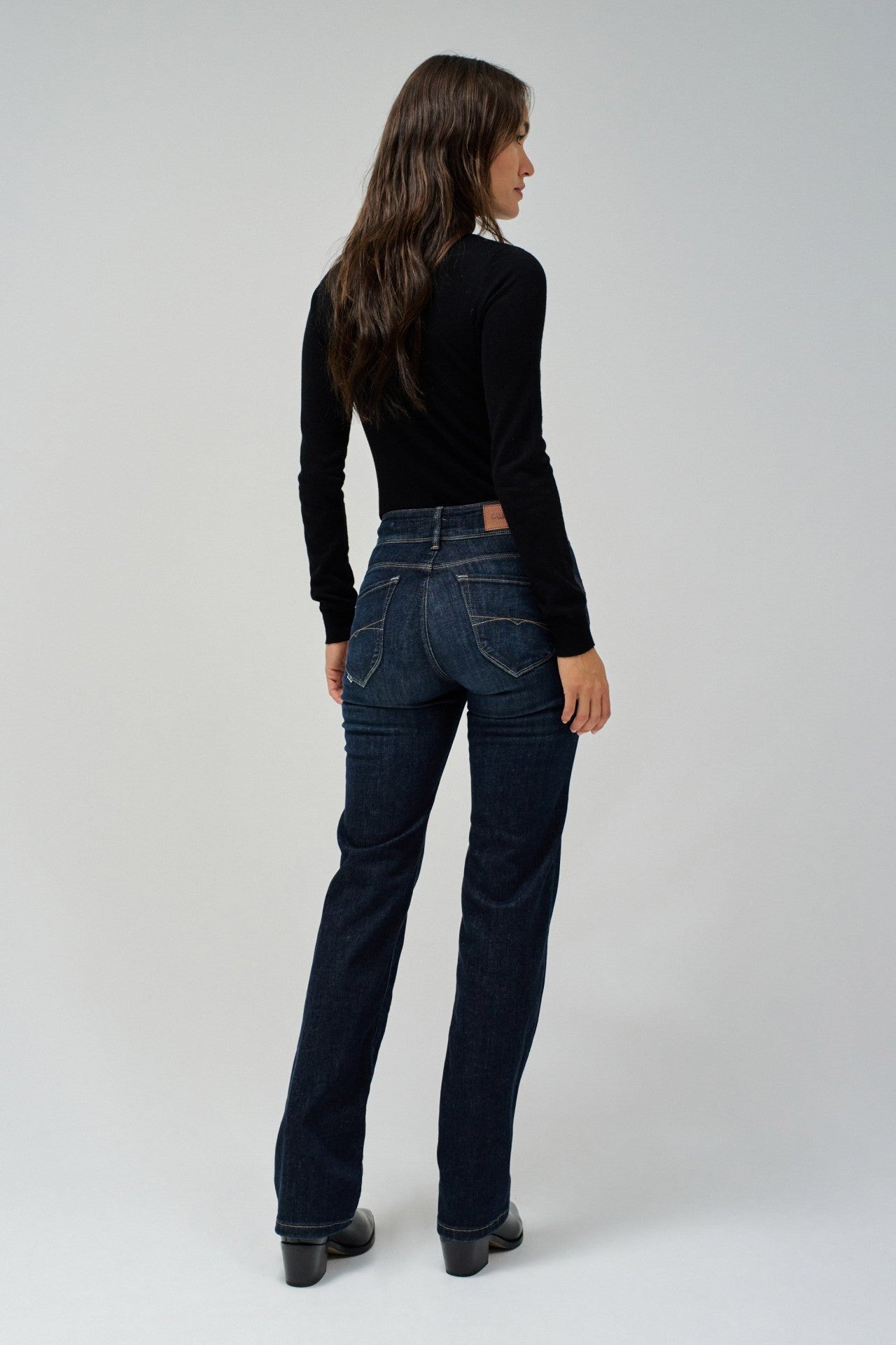 Jeans Secret Straight in lavaggio medio Salsa Jeans