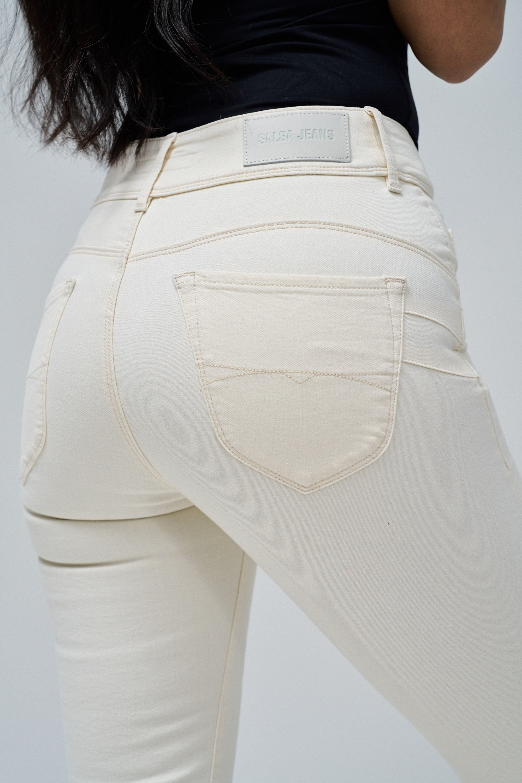 Bermuda in Perla chiara V1 Shorts Salsa Jeans