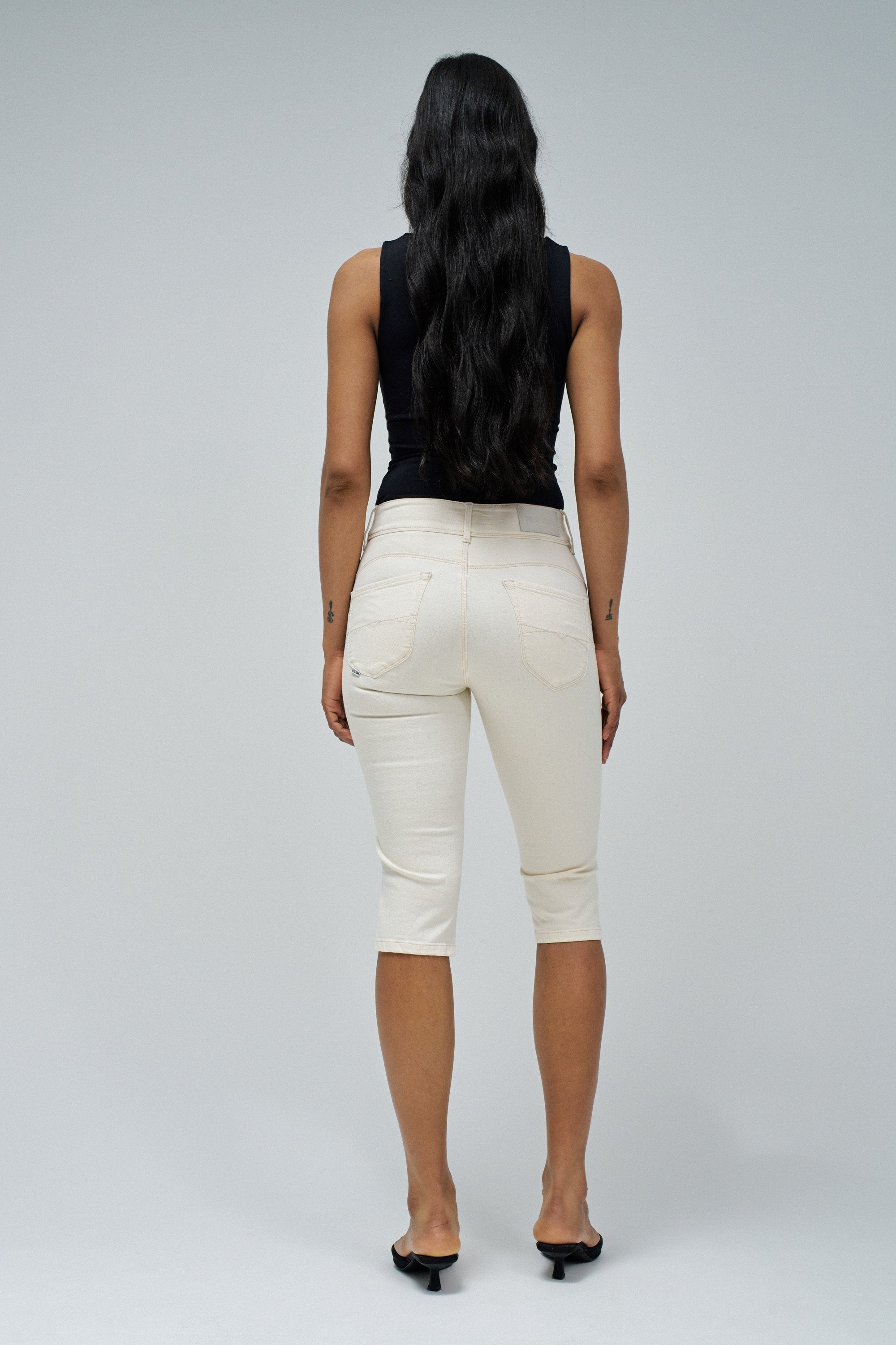 Bermuda in Perla chiara V1 Shorts Salsa Jeans