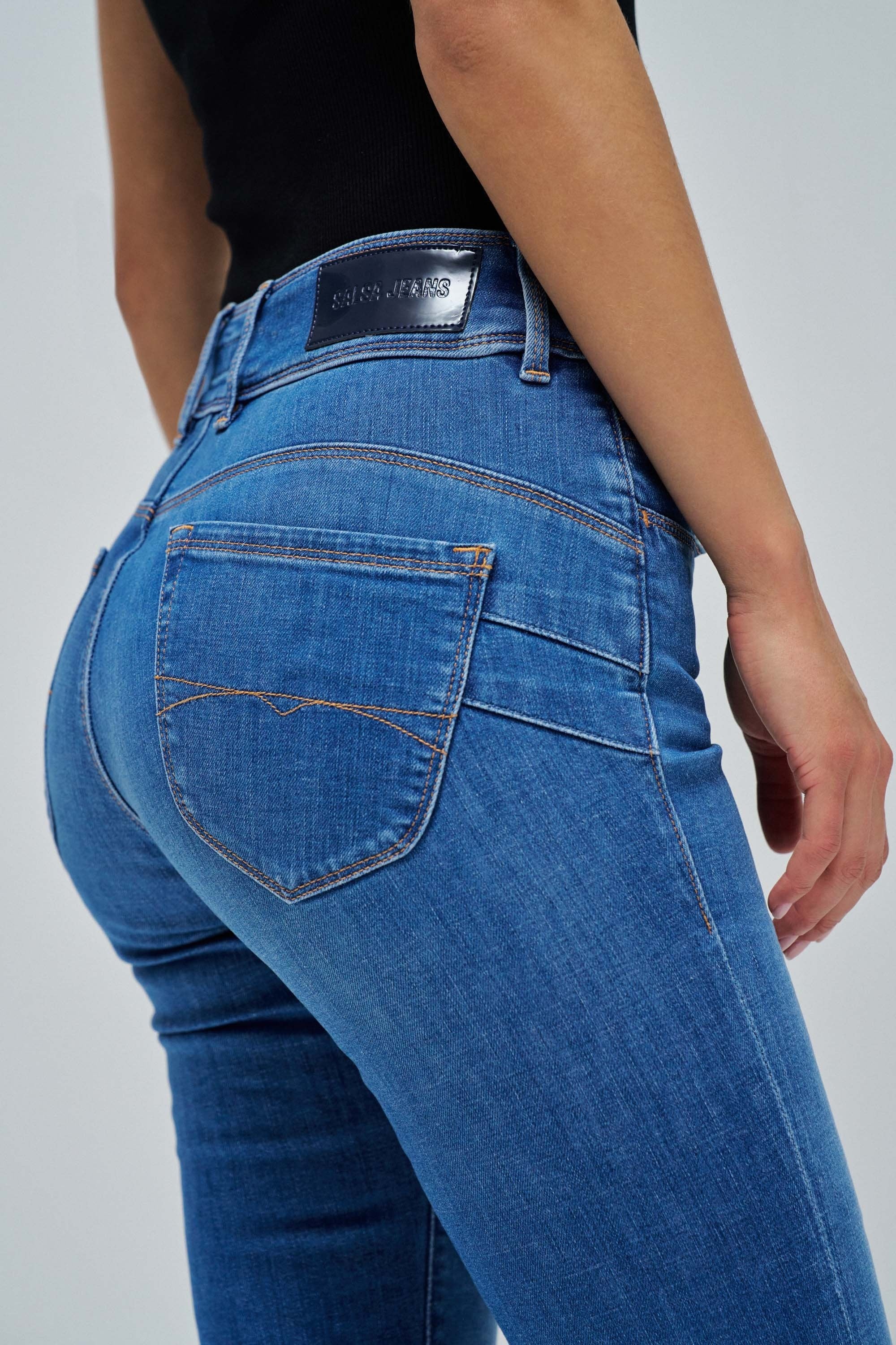 Bermuda Secret Denim in pantaloncini medi chiari Salsa Jeans