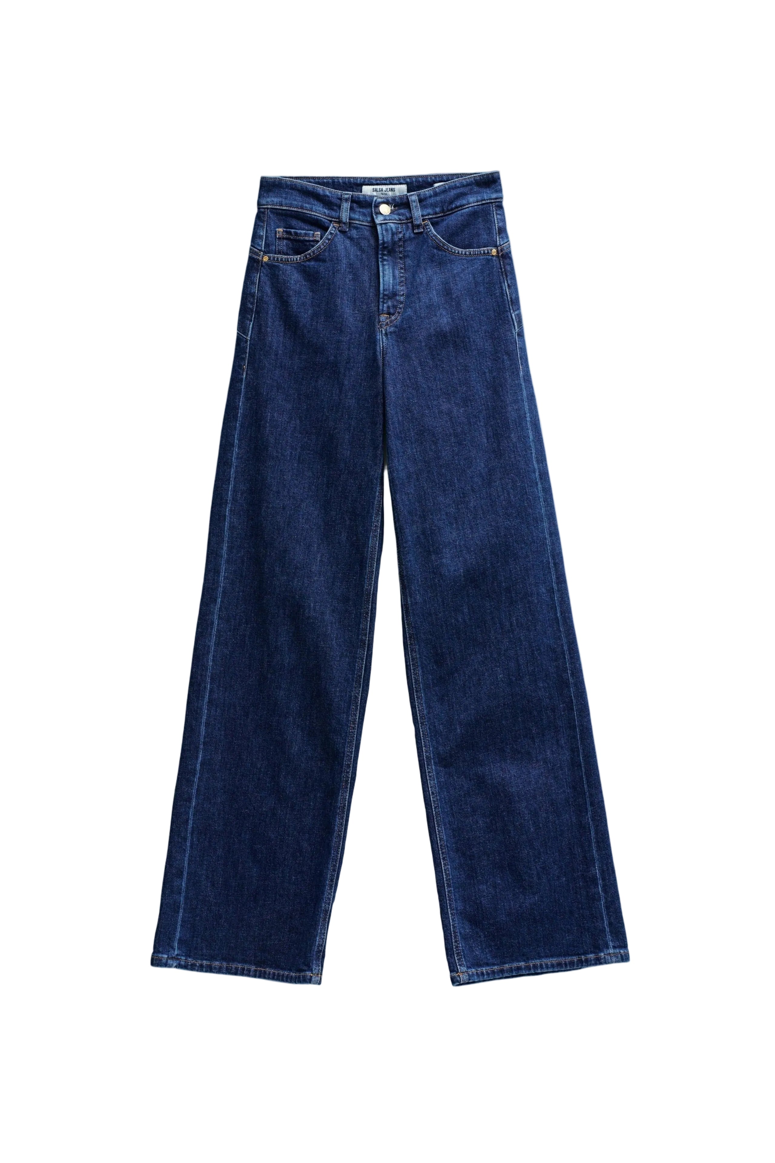 Faith Wide in jeans lavaggio medio Salsa Jeans