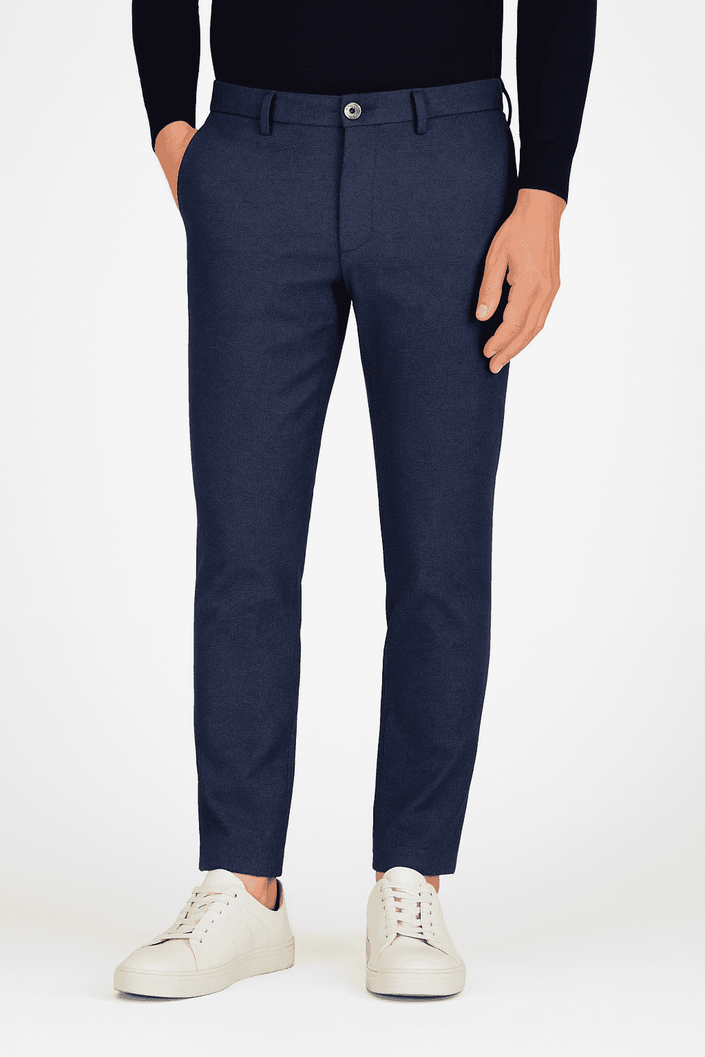 Pantaloni chino TONIC in navy Pantaloni Gardeur