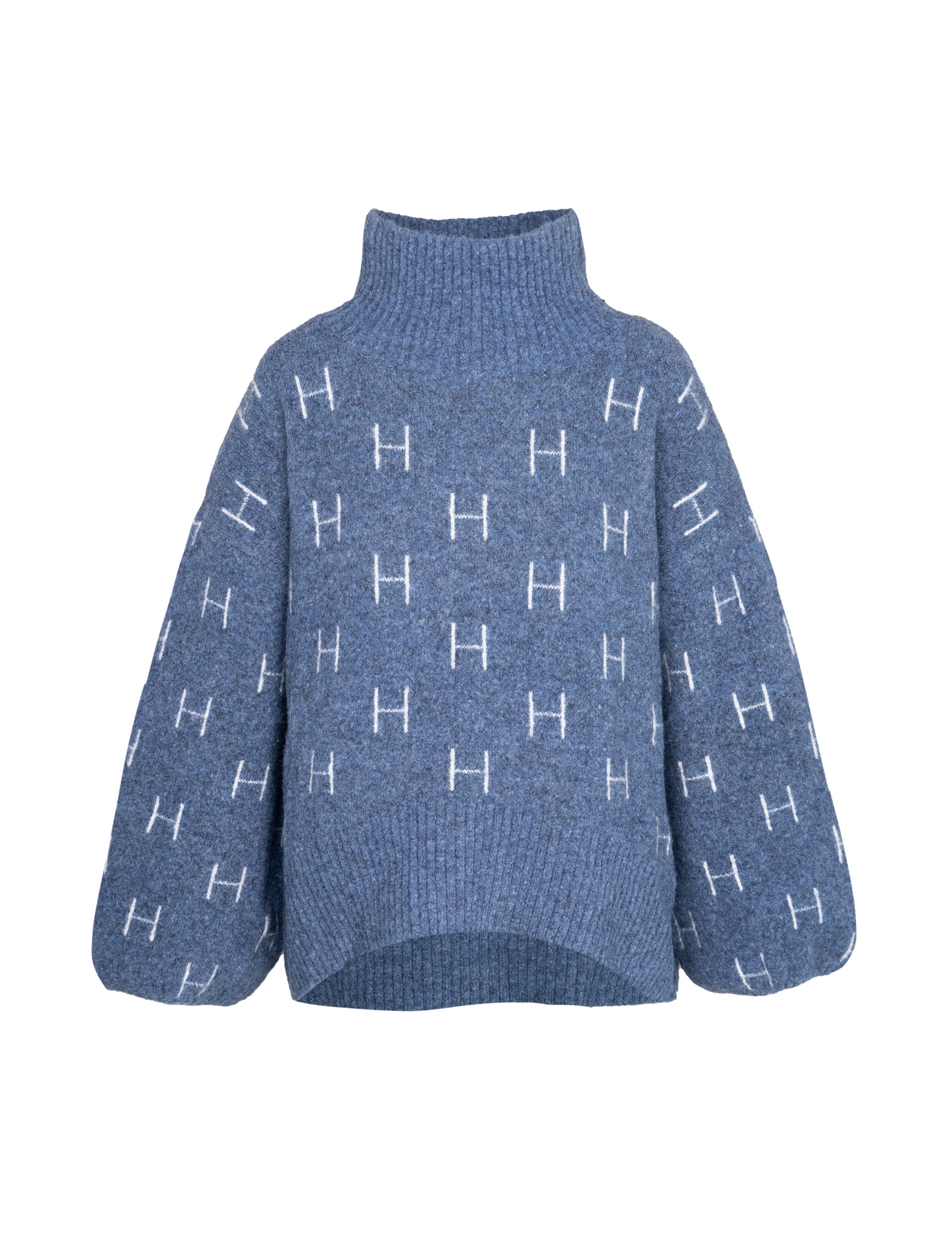 Maglioni Maglia corta FAM in blu Hést