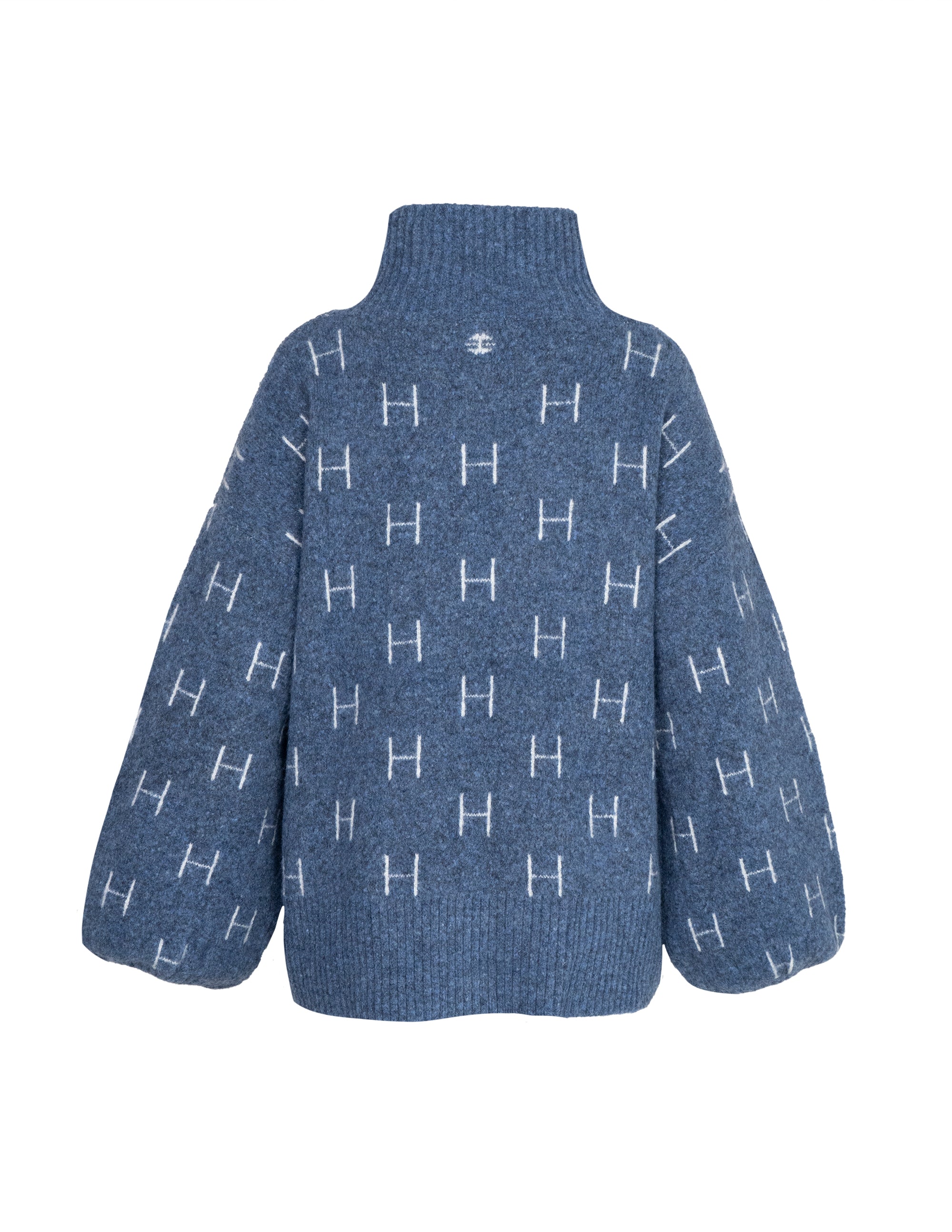 Maglioni Maglia corta FAM in blu Hést