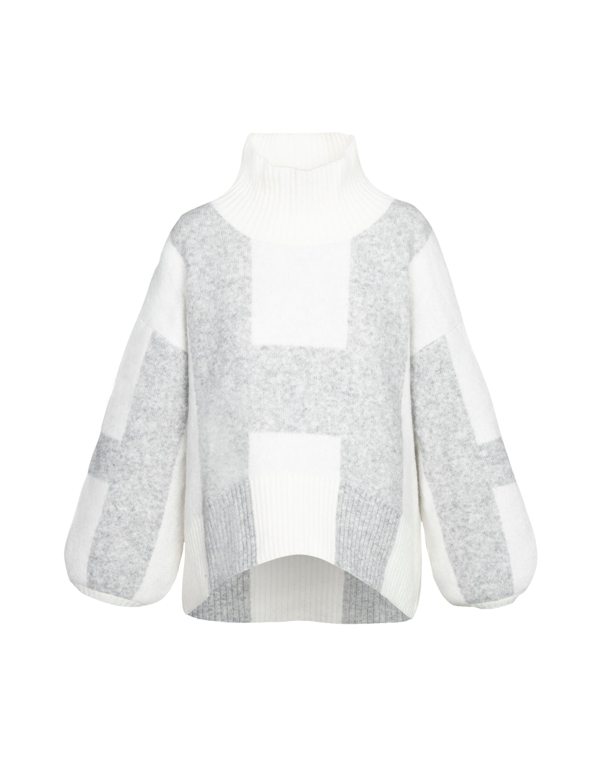 Maglioni Maglione ISA in bianco/grigio Hést
