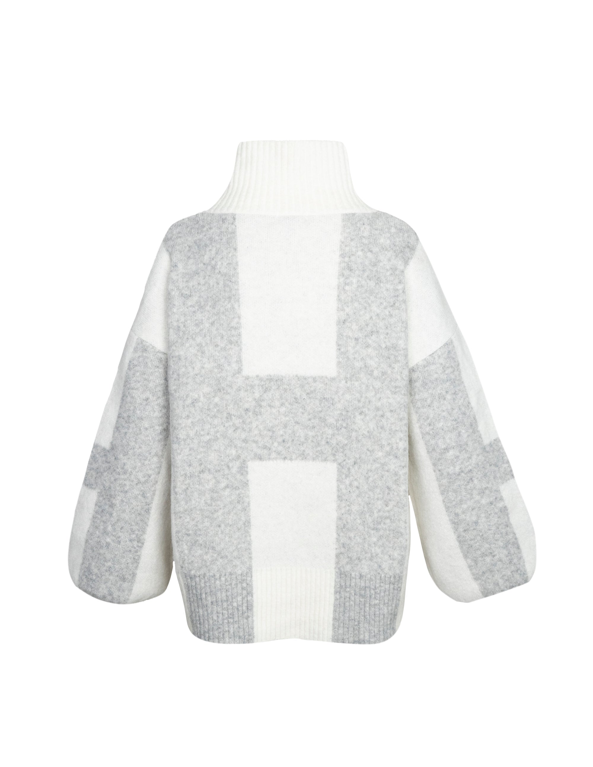 Maglioni Maglione ISA in bianco/grigio Hést