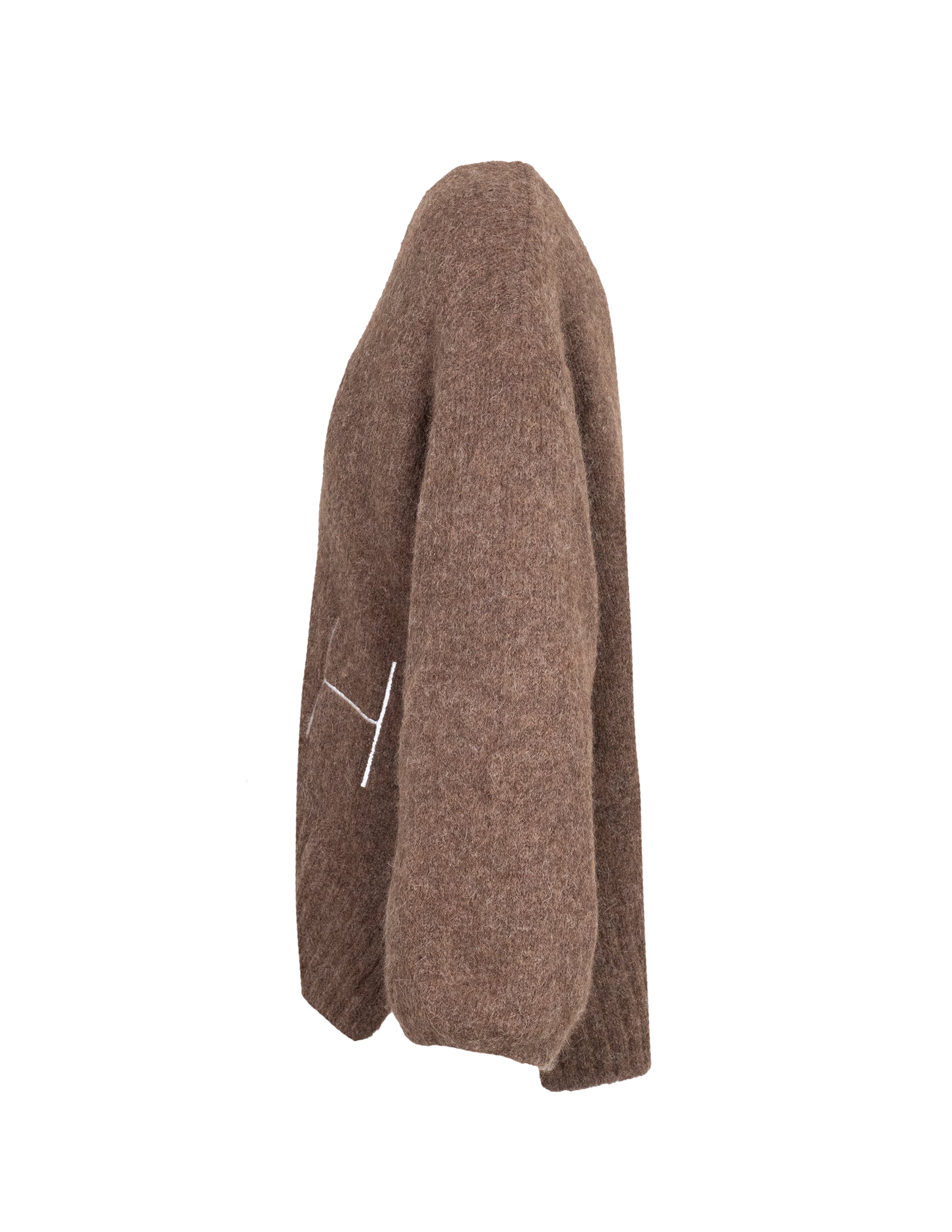 Maglioni Maglione con scollo a V SOFIE in marrone Hést