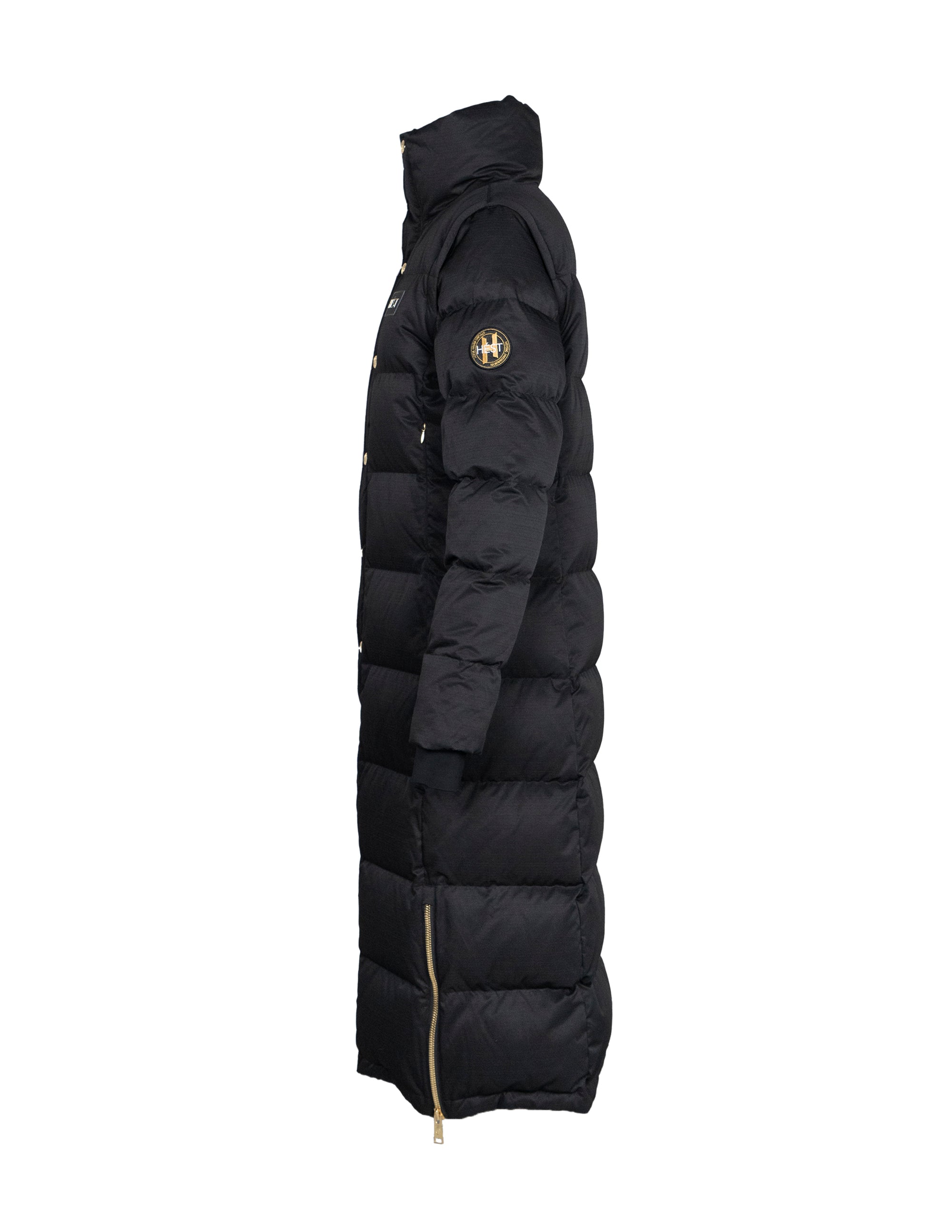 EDDA 2in1 Piumino/Gilet in Nero Giacche Hést
