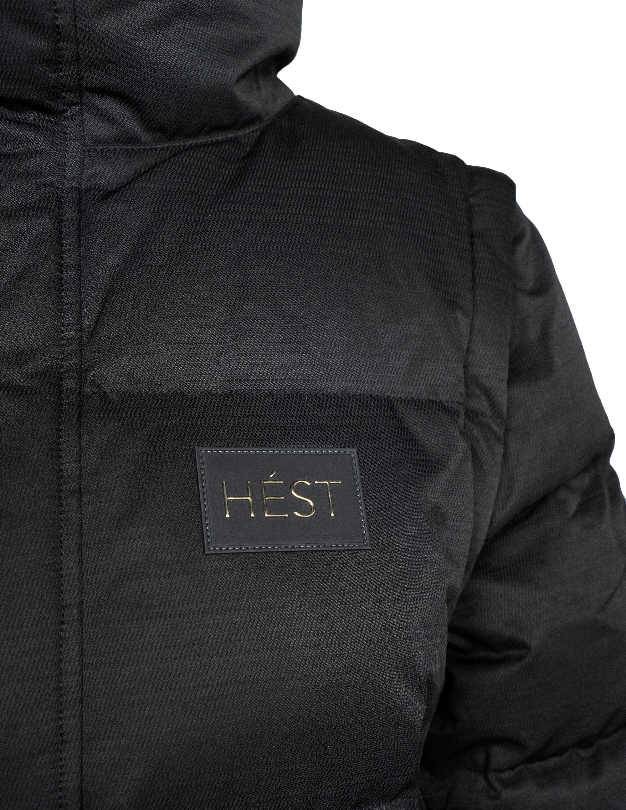 EDDA 2in1 Piumino/Gilet in Nero Giacche Hést