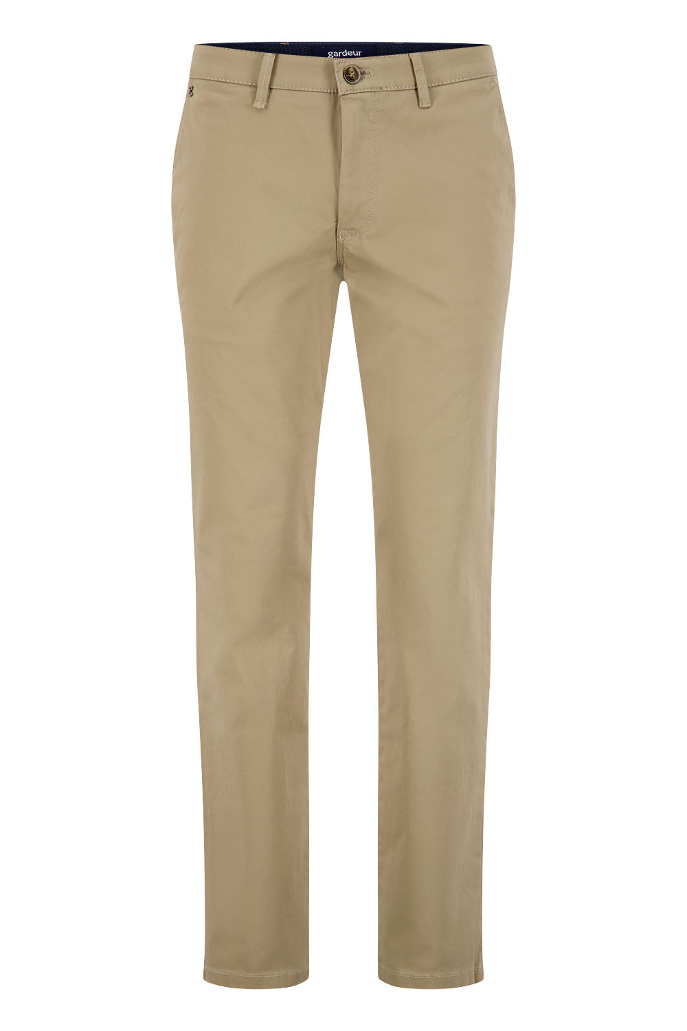 BENITO Chino in pantaloni tono cammello Gardeur