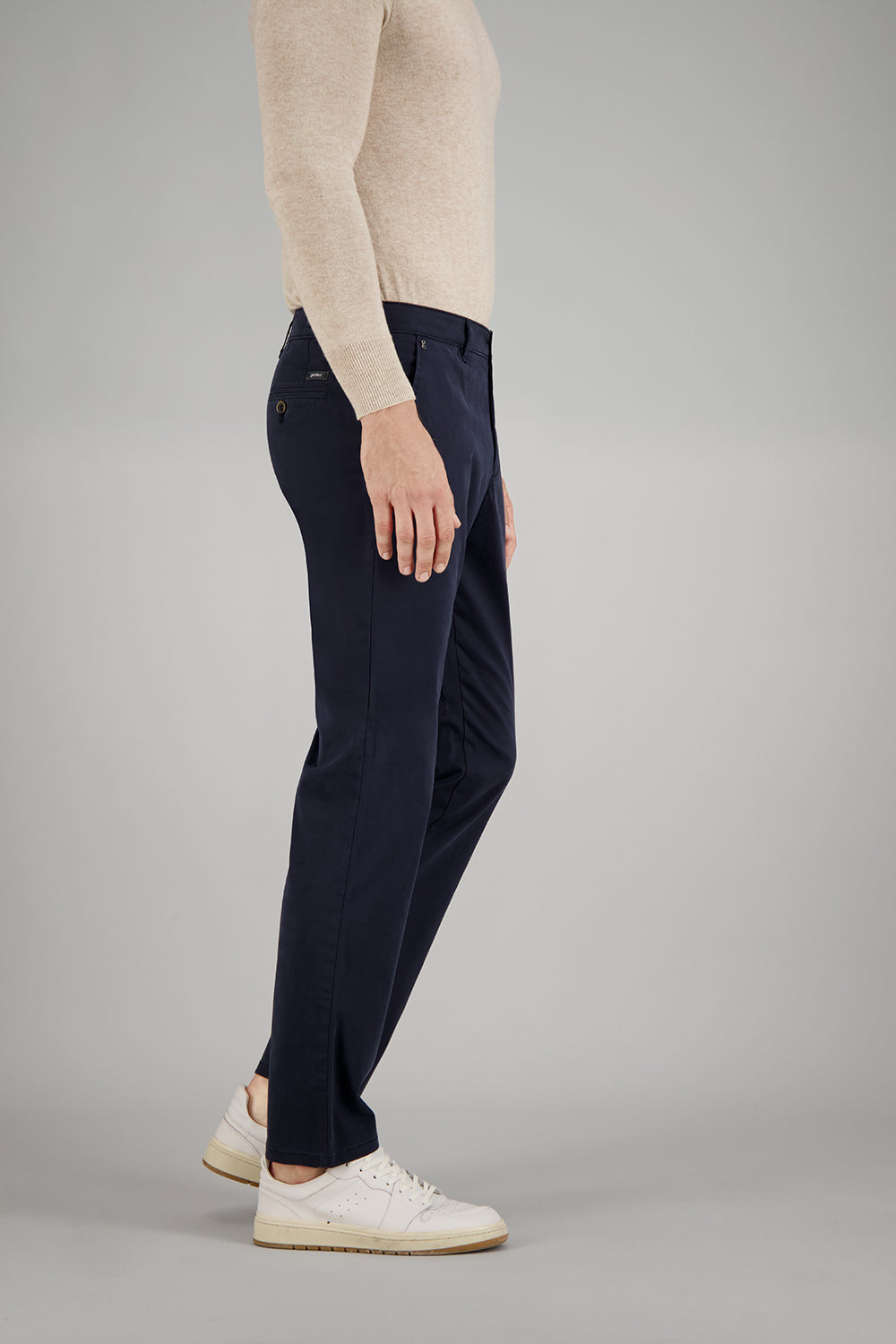 BENITO Chino in navy Pantaloni Gardeur