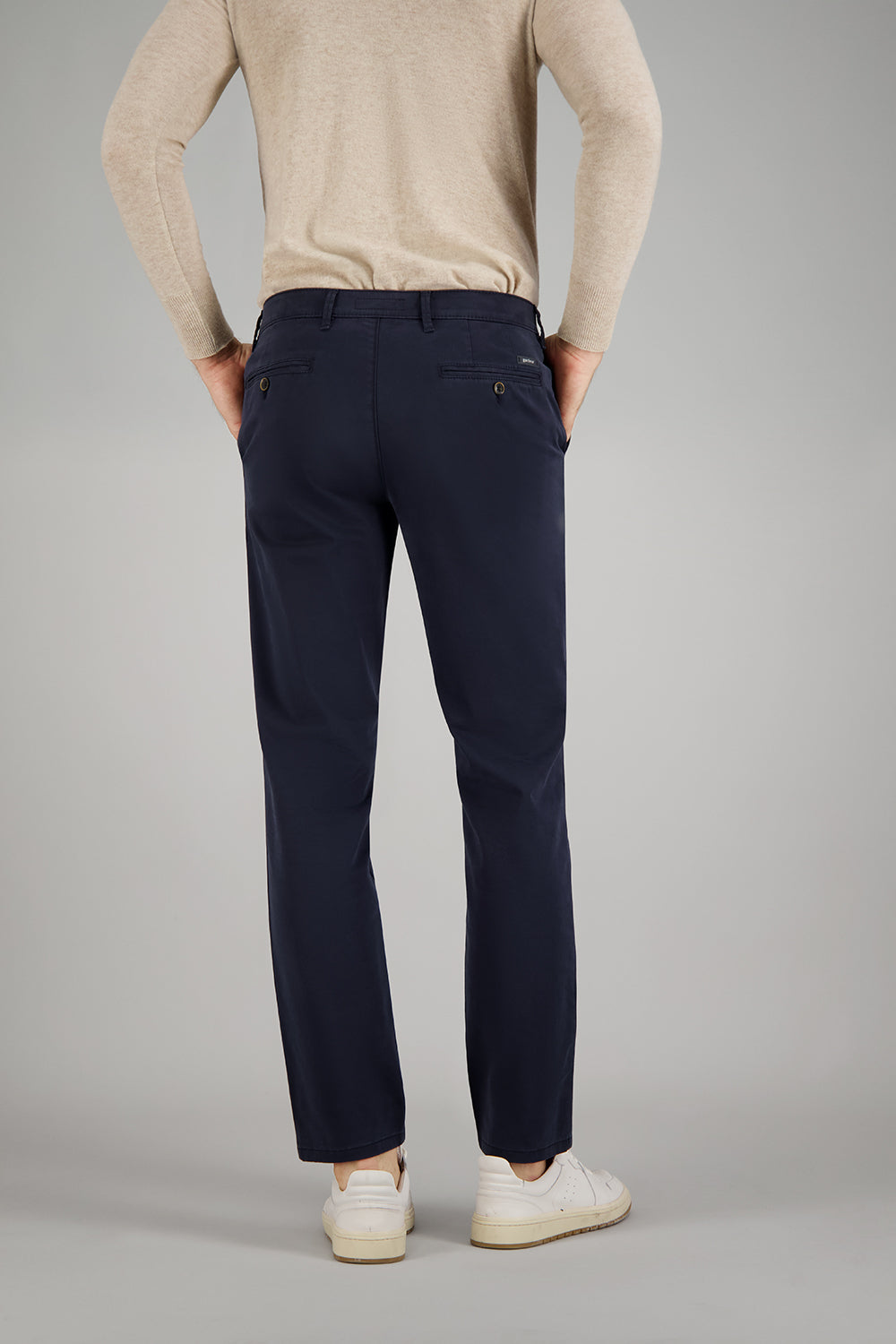 BENITO Chino in navy Pantaloni Gardeur