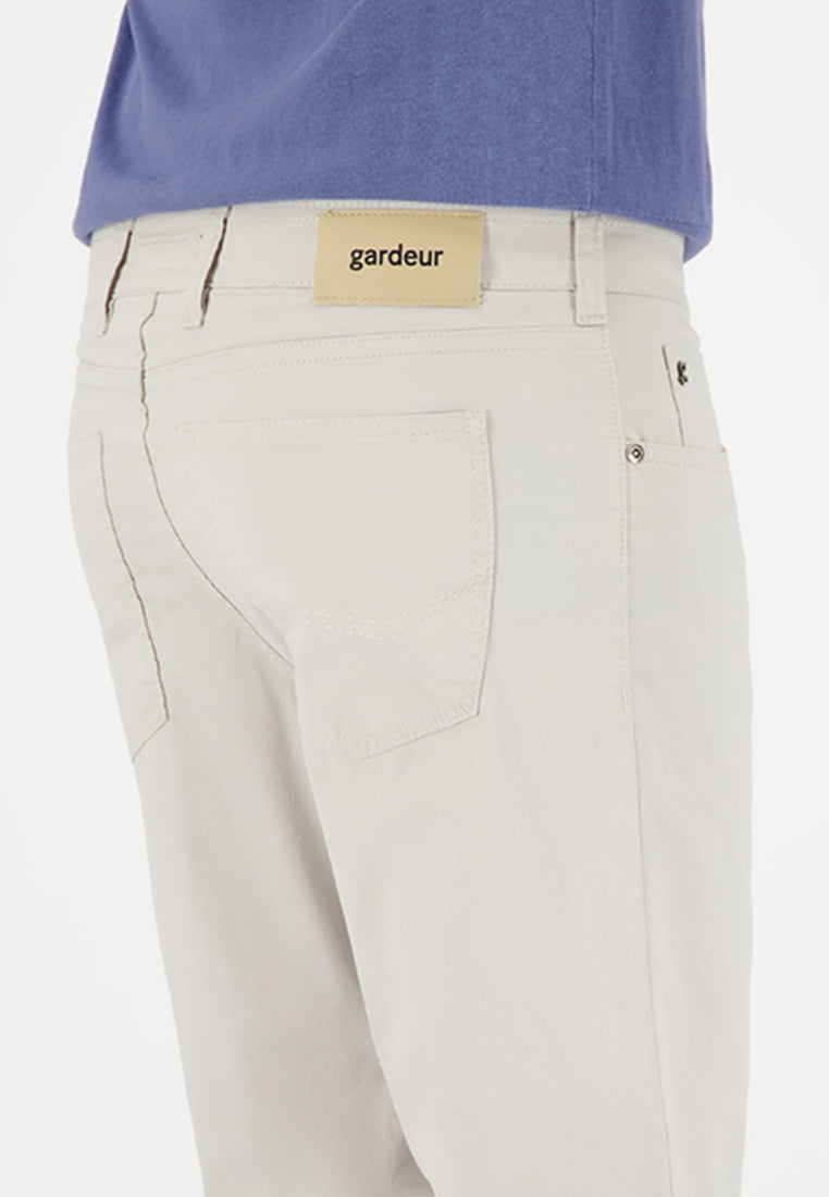 Pantaloni BILL-3 in grigio chiaro Pantaloni Gardeur